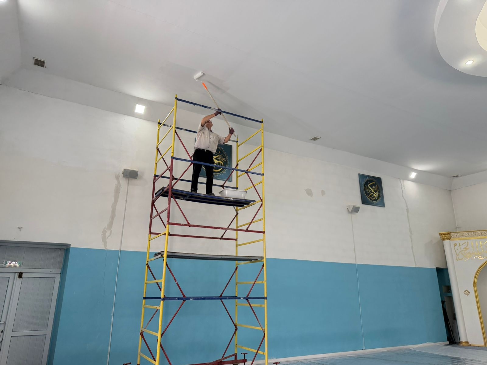 «Бала қажы» мешітінде Рамазанға дайындық жұмыстары жүргізілді