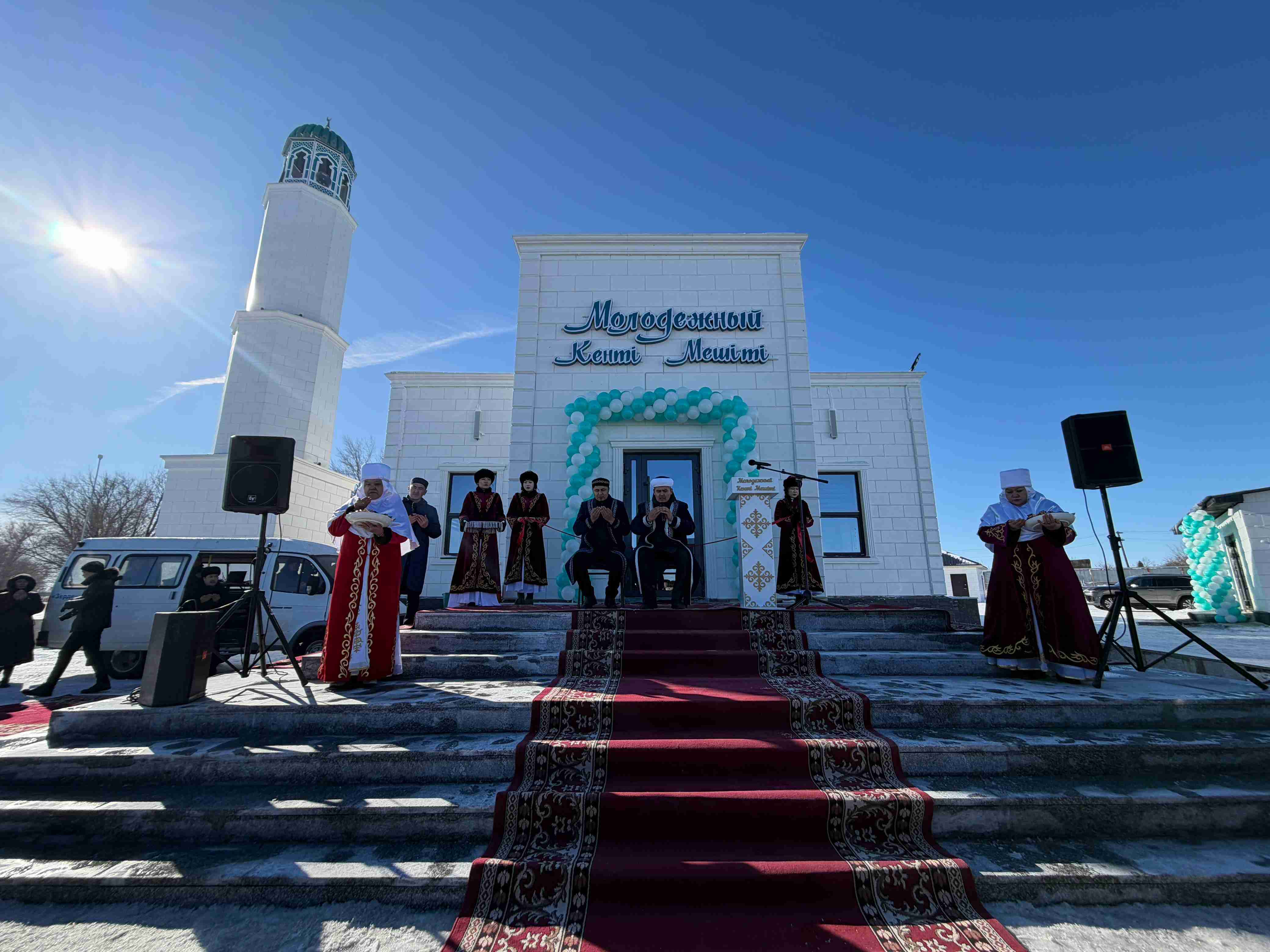 МОЛОДЕЖНЫЙ КЕНТІНДЕ ЖАҢА МЕШІТ АШЫЛДЫ