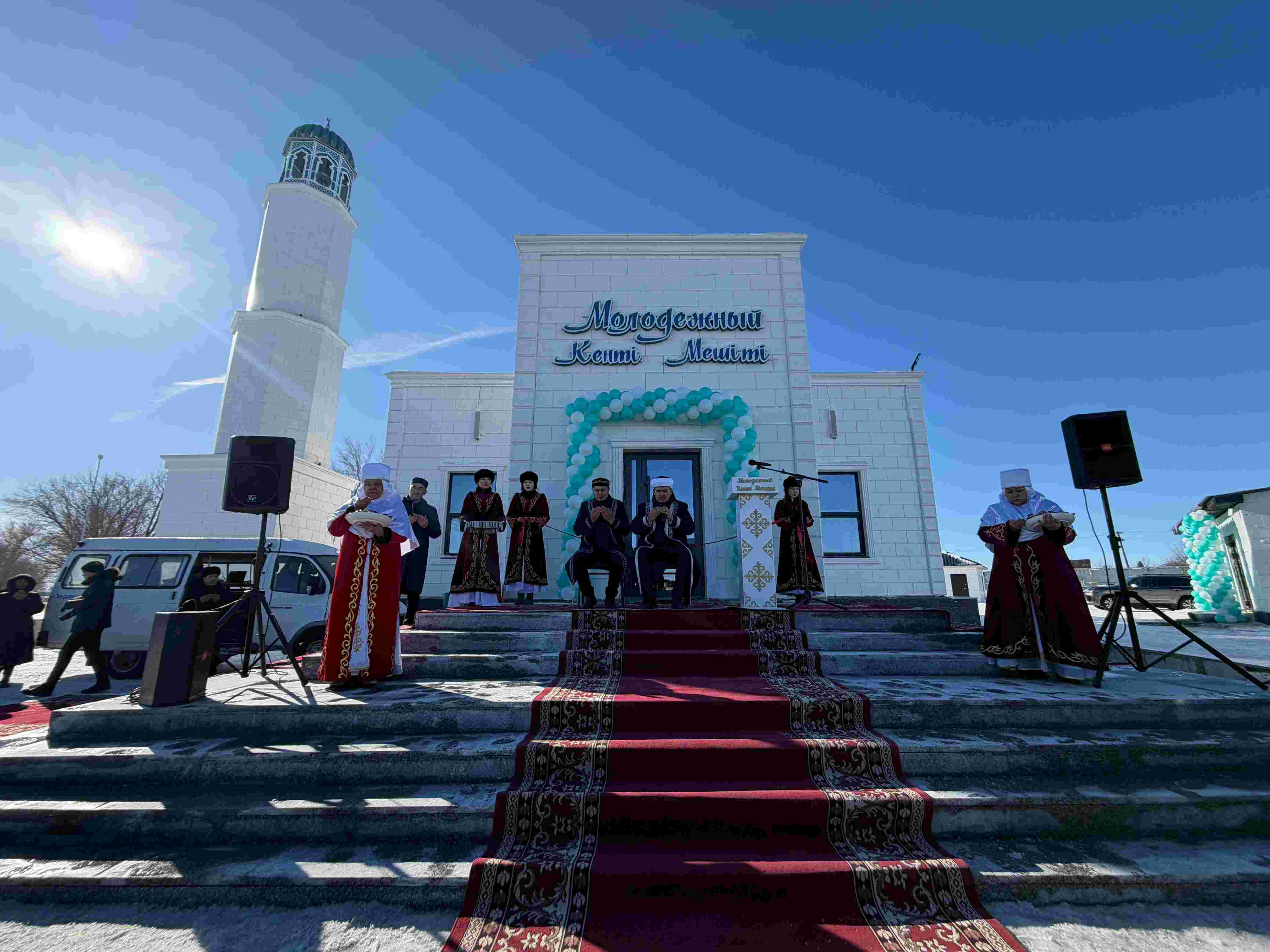 МОЛОДЕЖНЫЙ КЕНТІНДЕ ЖАҢА МЕШІТ АШЫЛДЫ