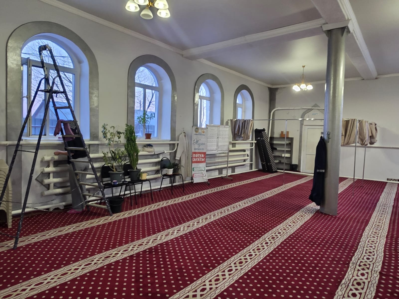 «Нұр» мешіті жалпы тазалық шарасын өткізді