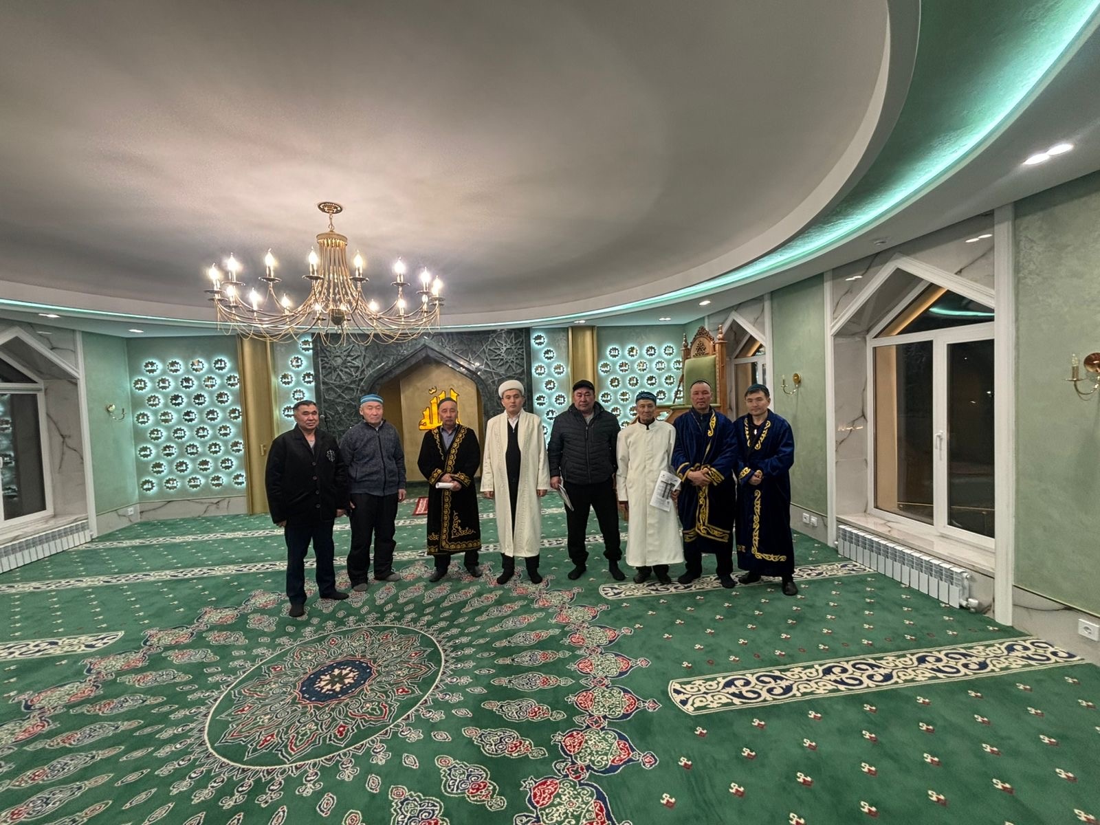 «Ғизат қажы» мешітінде ақсақалдармен жиын өтті