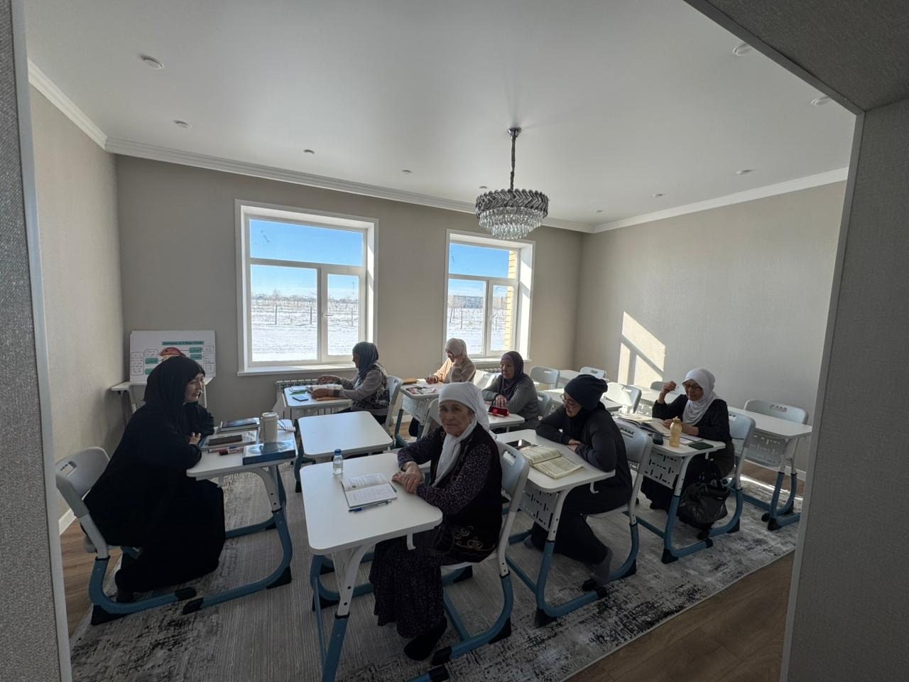 Абай ауданында әйелдерге арналған діни сауат дәрістері басталды