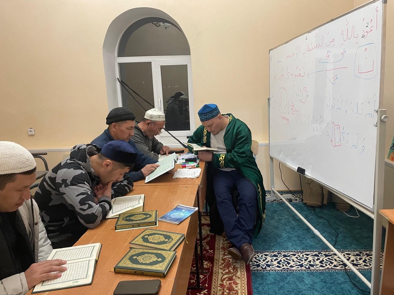 Шет аудандық «Жанқұтты би» мешітінде Құран дәрістері басталды
