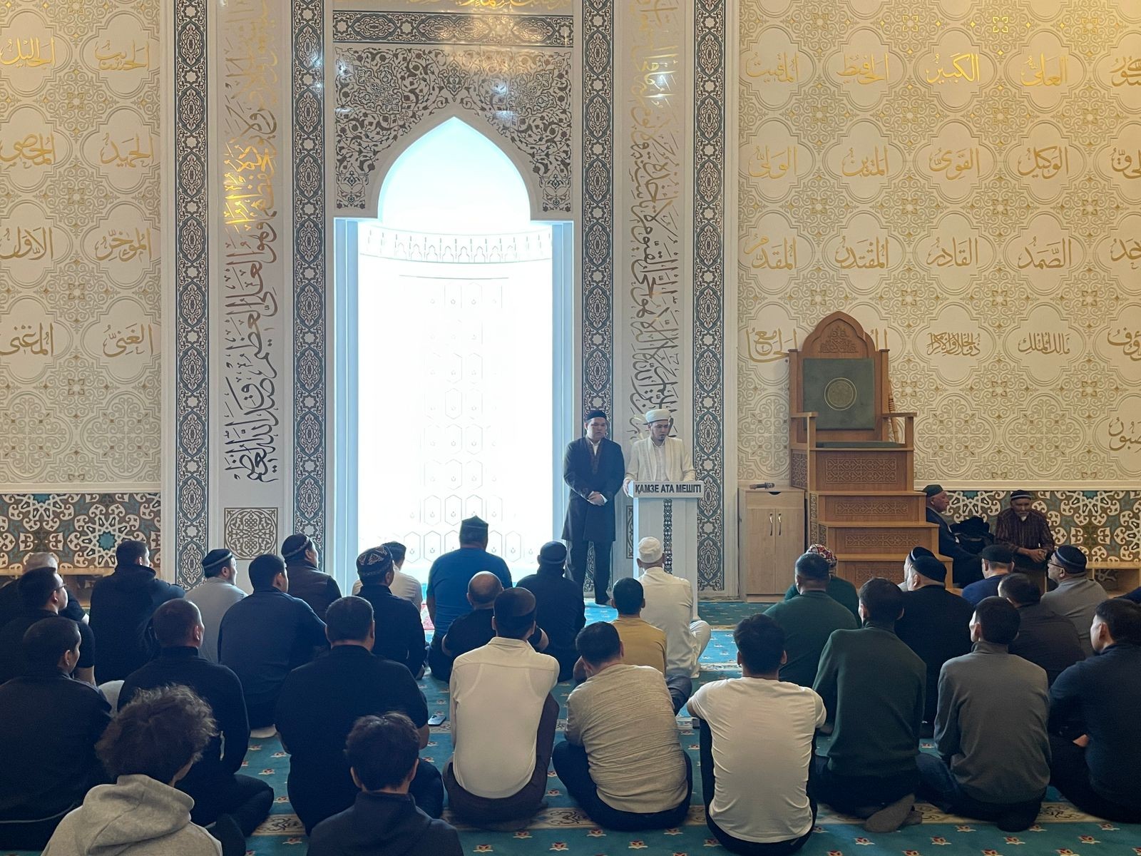 «Қамзе ата» мешітінде алғашқы тарауық намазы оқылды