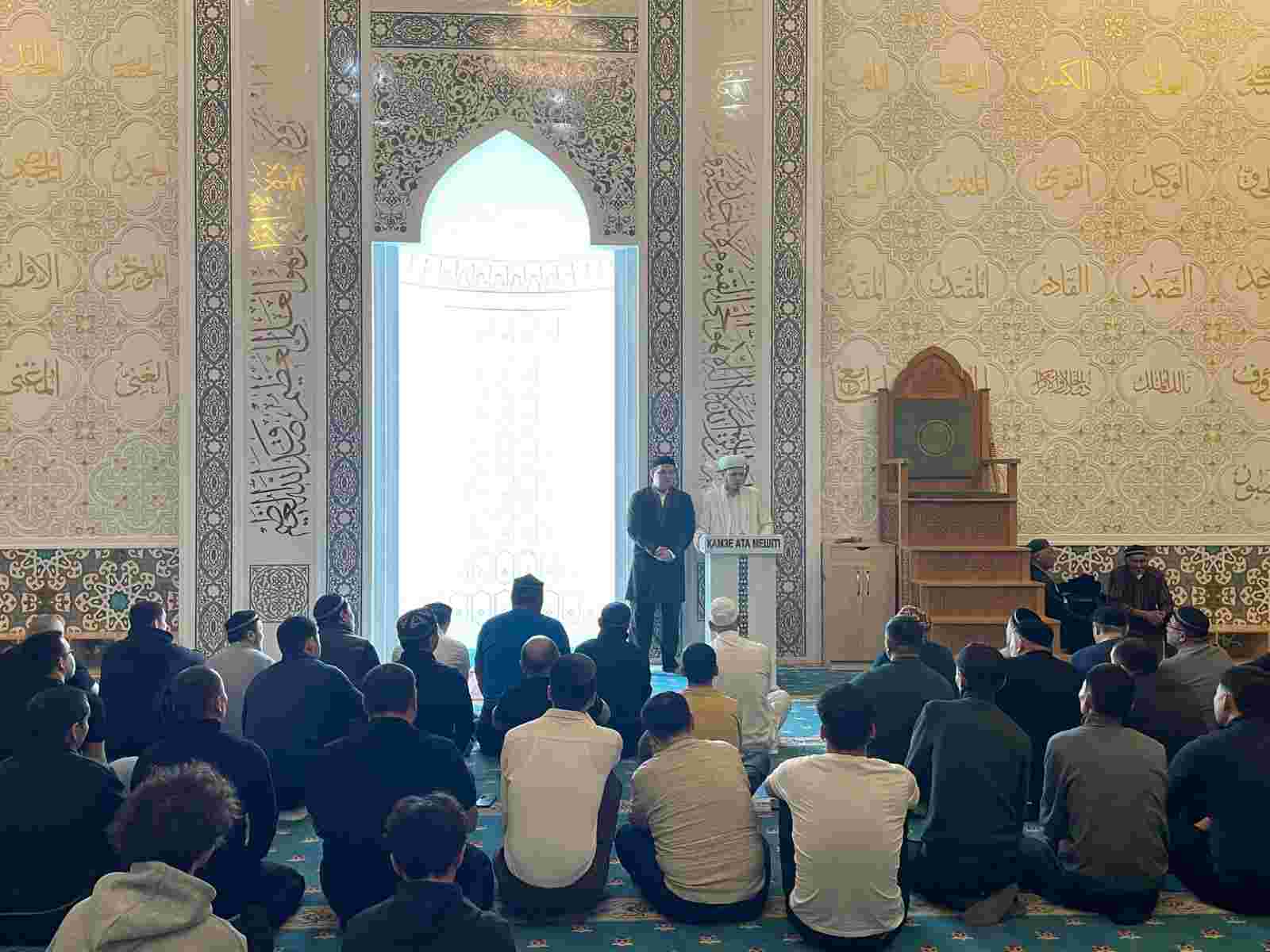 «Қамзе ата» мешітінде алғашқы тарауық намазы оқылды