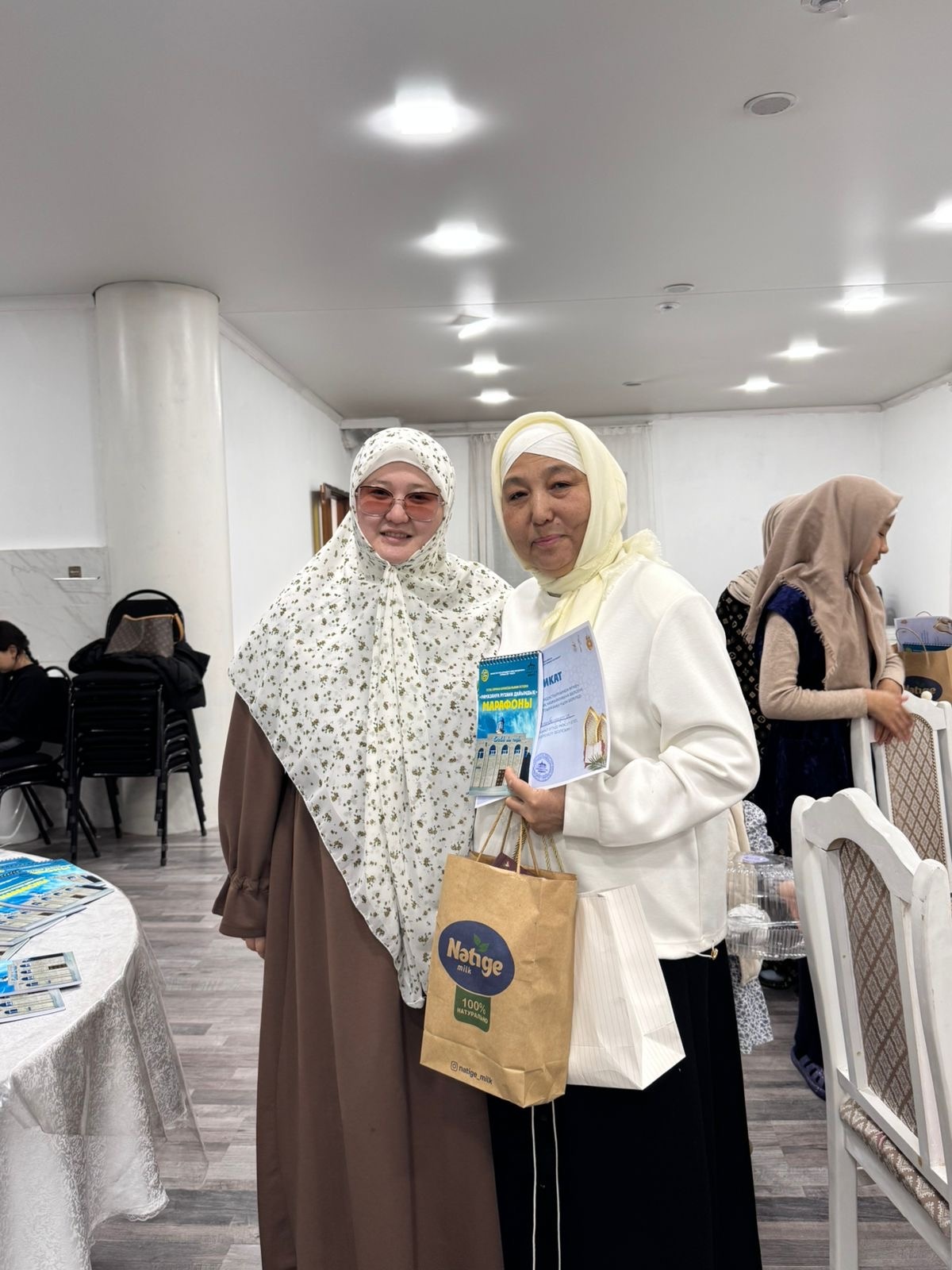 Саран қалалық мешітінде  Құранға түскен шәкірттер марапатталды»