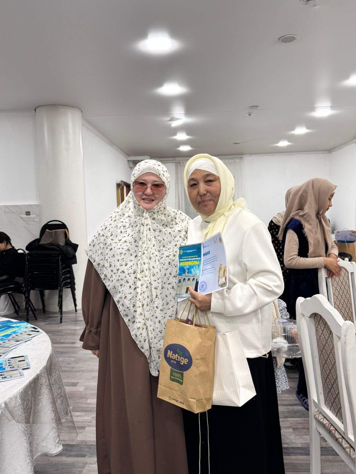 Саран қалалық мешітінде  Құранға түскен шәкірттер марапатталды»