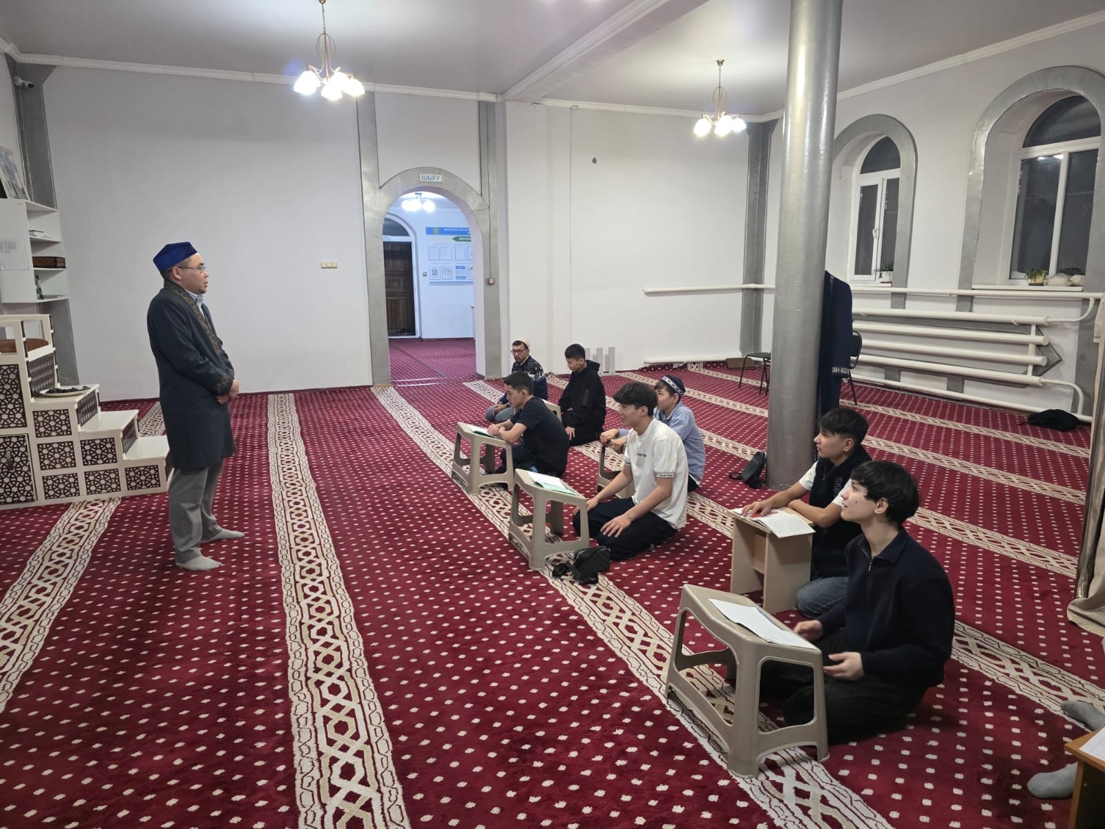 «Нұр» мешітіде «Бір айда бір кітап» жобасы өтті