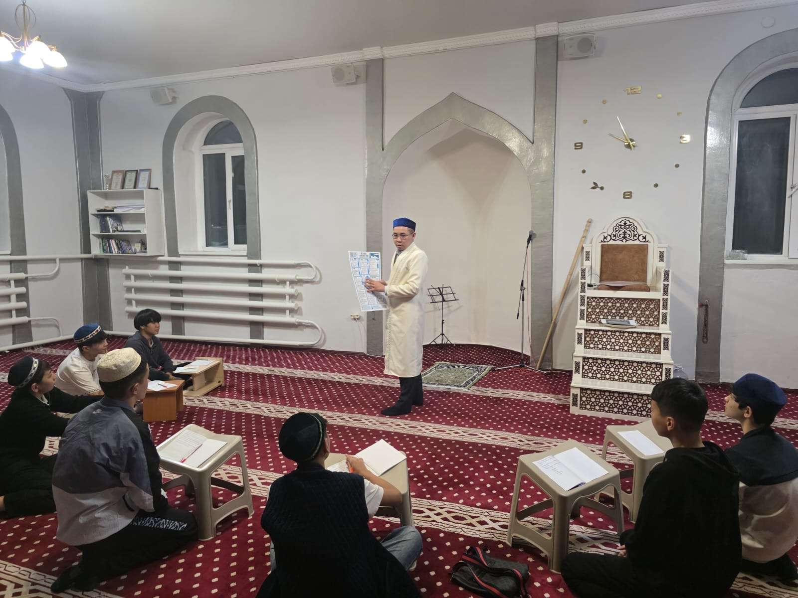 «Нұр» мешітінде  «Намаз оқып үйрену» курсы өтуде