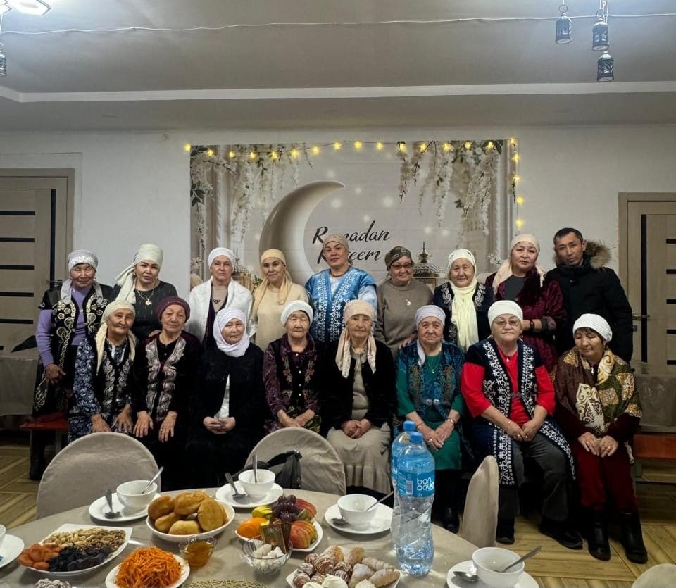 «Нұр» мешітінің «Әжелер мектебі»  рухани ауызашар кешін ұйымдастырды