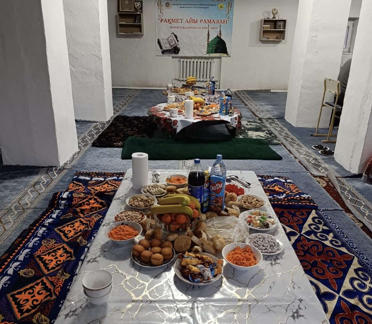 Абай ауданы, Қарабас кентіндегі мешітте ауызашар өтті