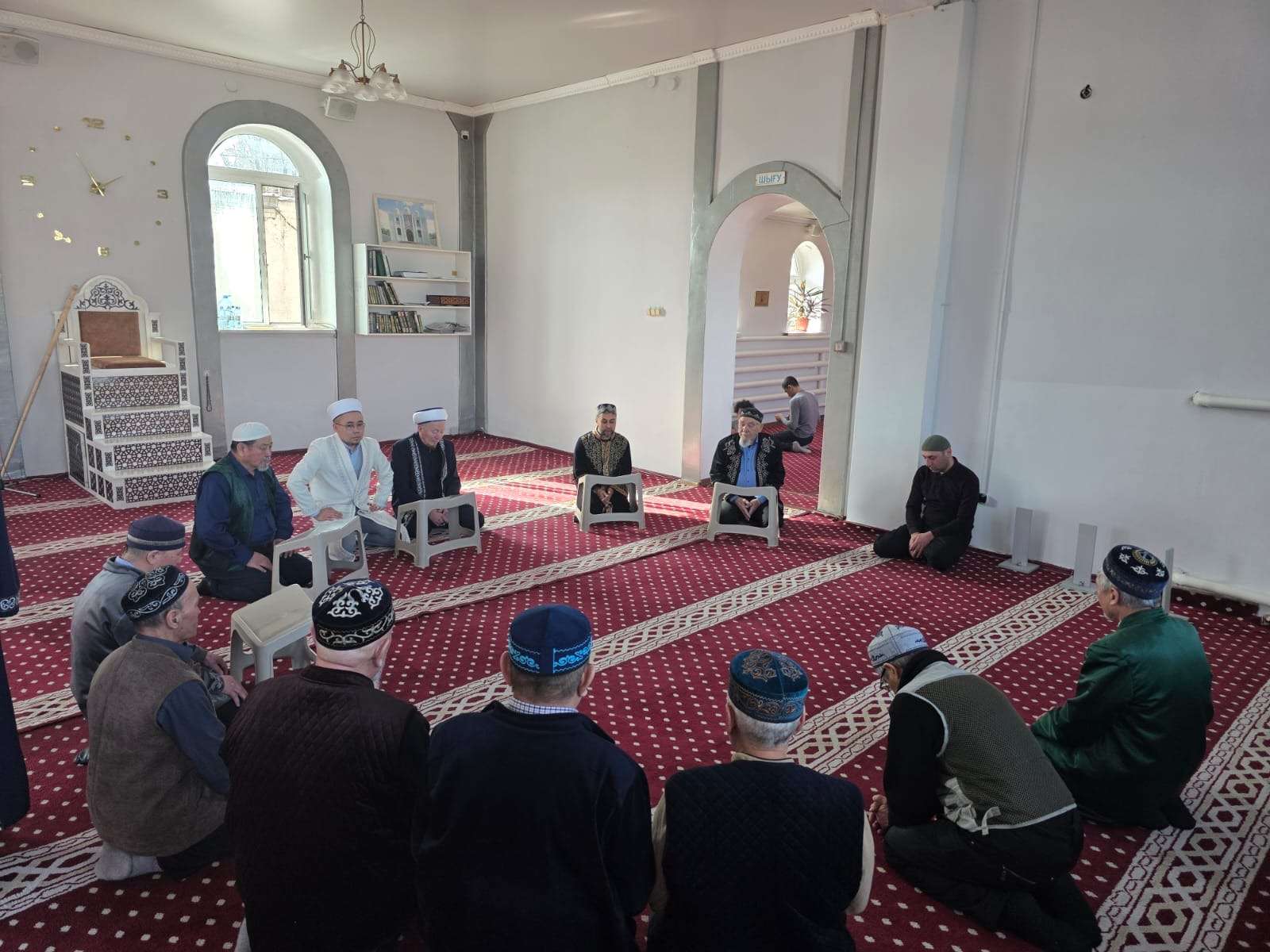 «Нұр» мешітінде «Бір күнде бір хатым» жобасы аясында хатым дұғасы жасалды