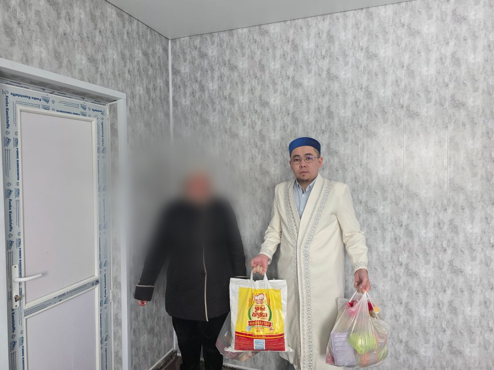 Нұр мешітінде «Бір күнде бір отбасыға көмек» атты қайырымдылық акциясы бастау алды.