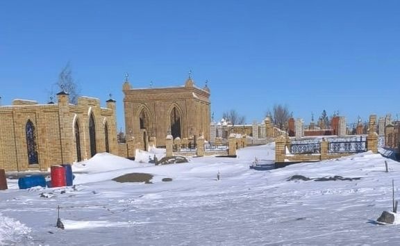 «Соқыр Жалаңтөс батыр» зиратында қар тазалау шарасы өтті