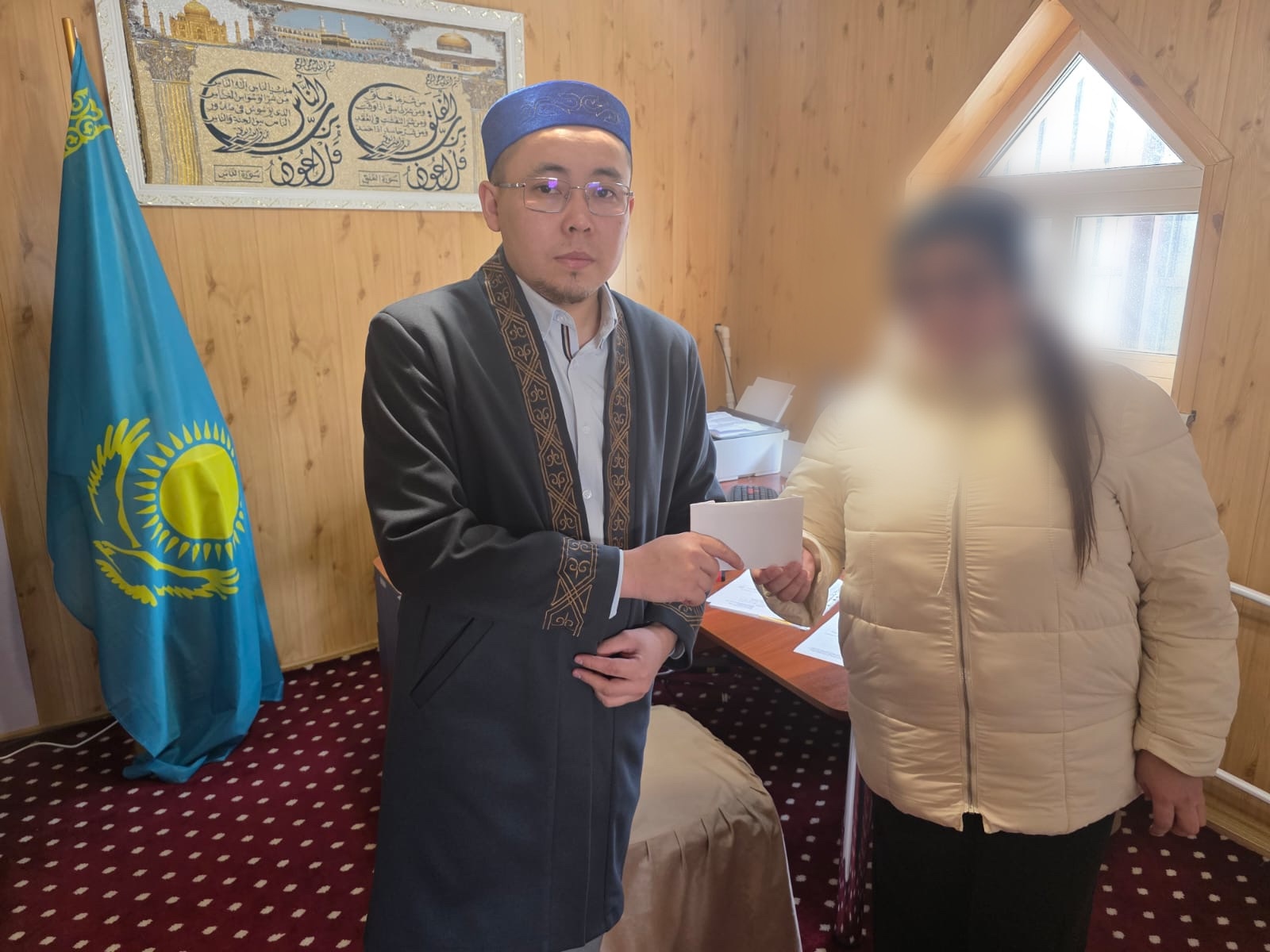 «Нұр» мешітінде «Бір мәселені шешу» жобасы жүзеге асты