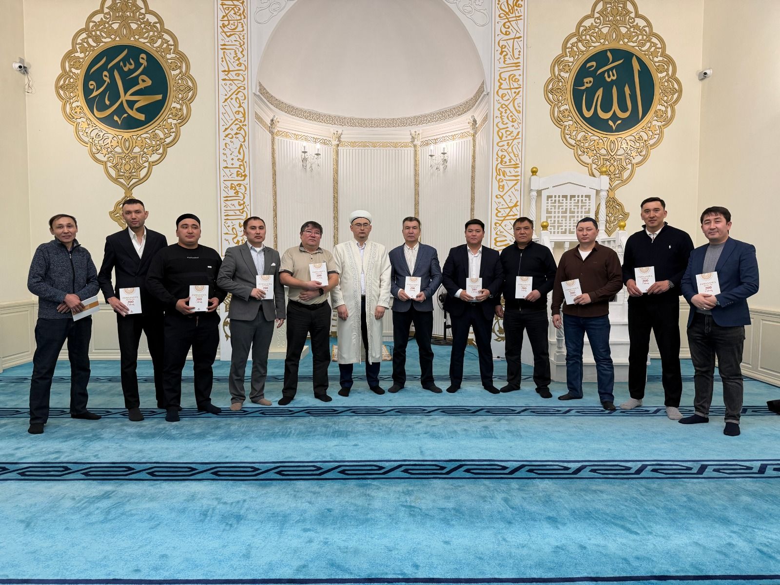 «Қазыбек би» мешітінде БАҚ өкілдеріне арналған ауызашар дастарханы ұйымдастырылды