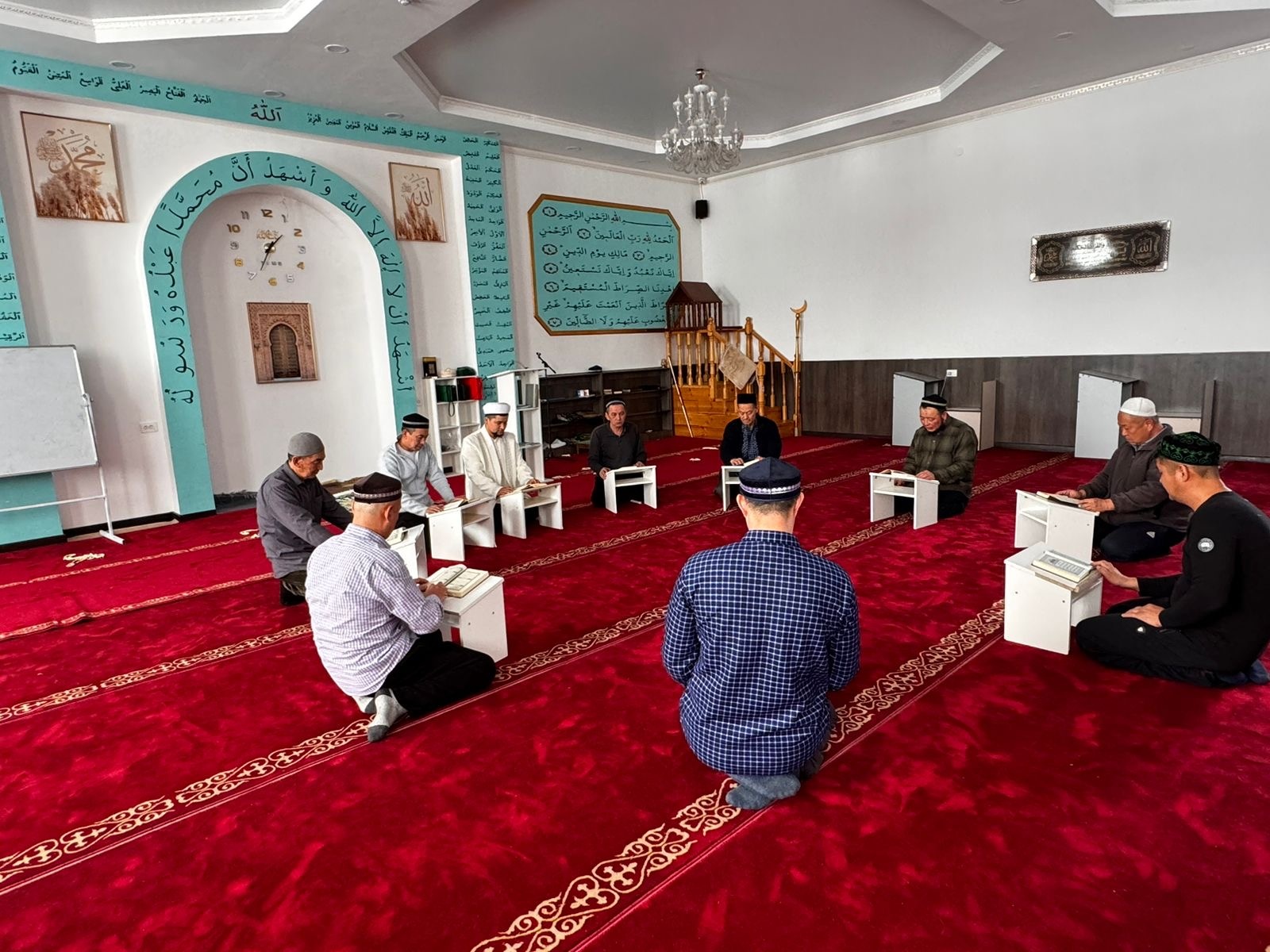 Долинка кенті мешітінде «Бір күнде бір хатым» жобасы өтті.