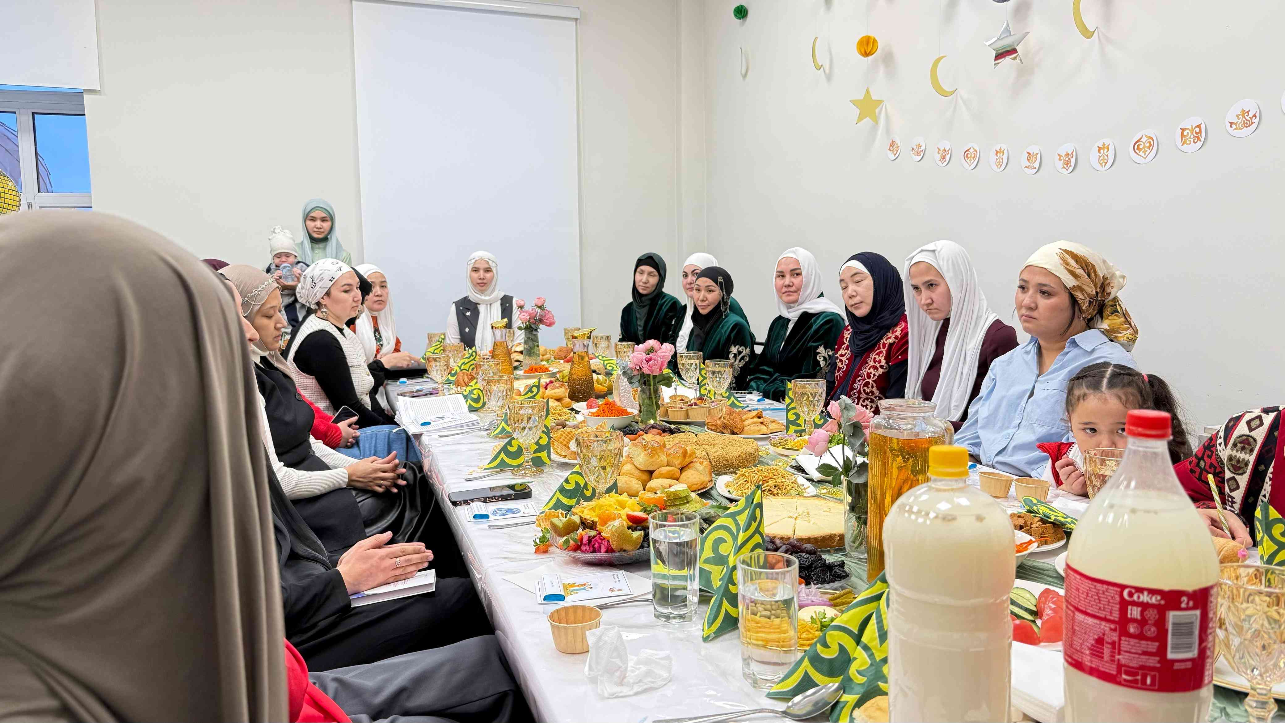 «Әл-Ғаффар» мешіті әйел қыздар жамағатына «Рамазан – кешірім айы» тақырыбында рухани ауызашар өтті