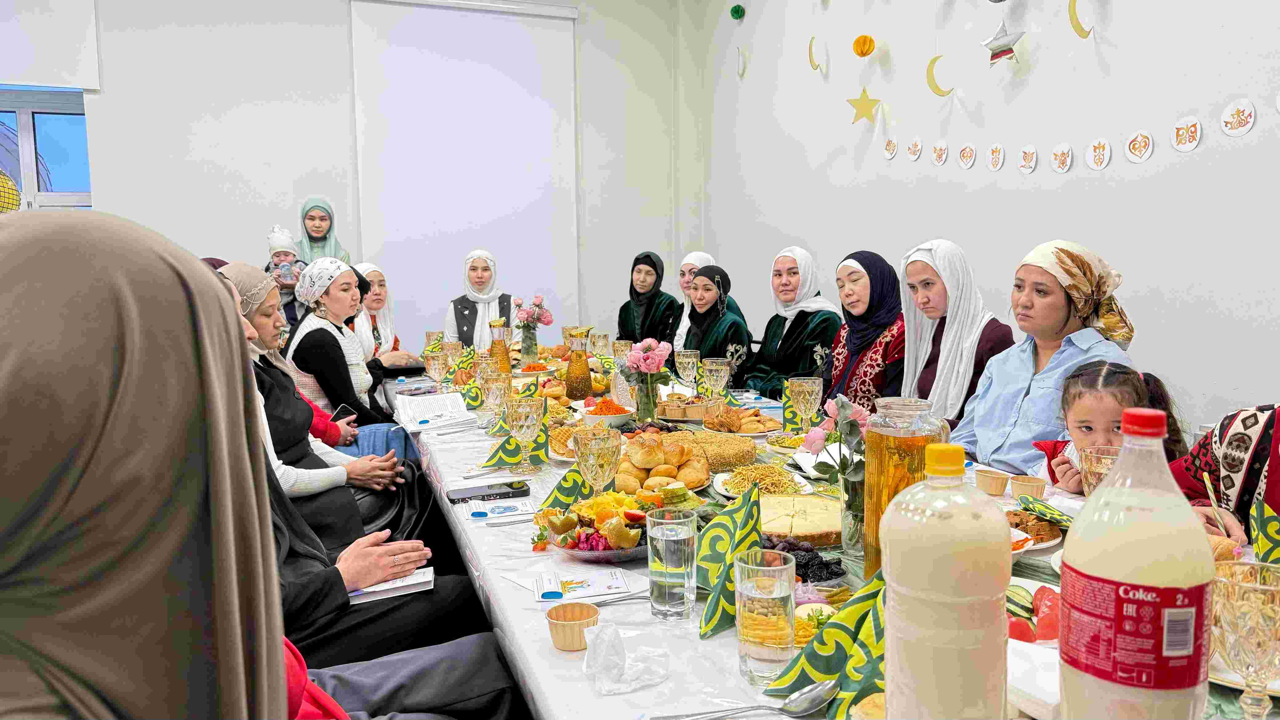 «Әл-Ғаффар» мешіті әйел қыздар жамағатына «Рамазан – кешірім айы» тақырыбында рухани ауызашар өтті