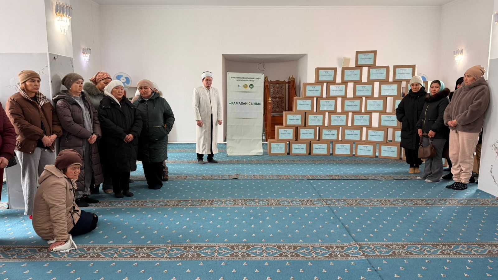 Нұра аудандық мешітінде “Рамазан сыйы” атты қайырымдылық шарасы өтті