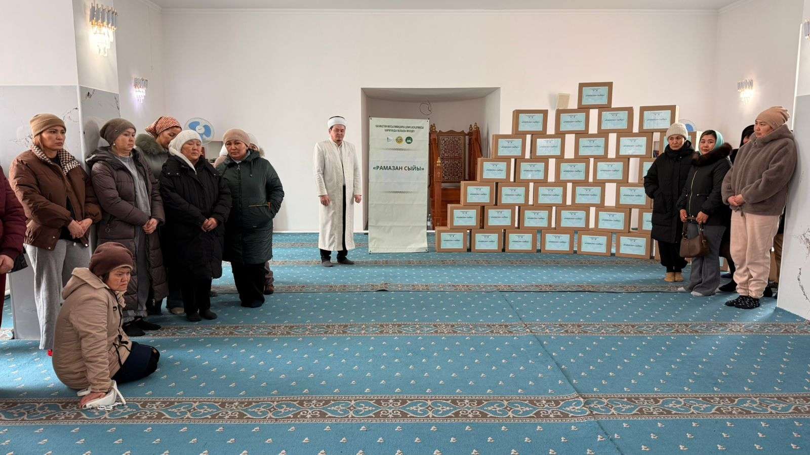 Нұра аудандық мешітінде “Рамазан сыйы” атты қайырымдылық шарасы өтті