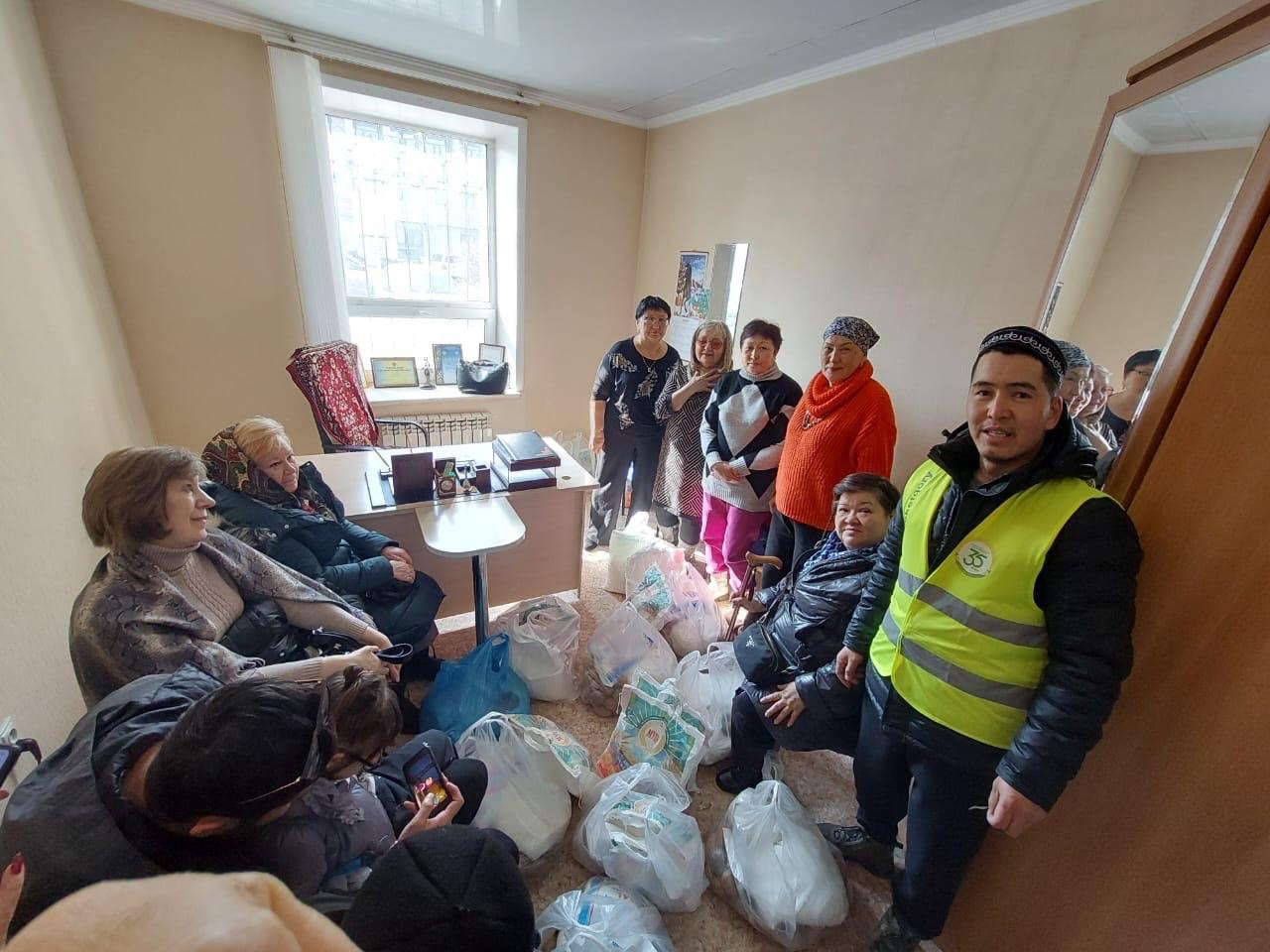 «Төле би» мешіті қайырымдылық шарасын ұйымдастырды