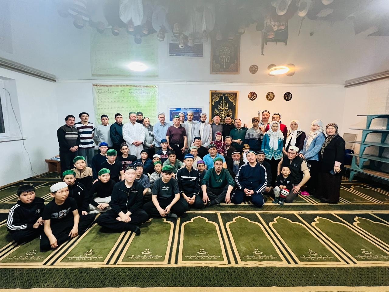 Құлайғыр мешітінде қасиетті Қадір түні аталып өтті