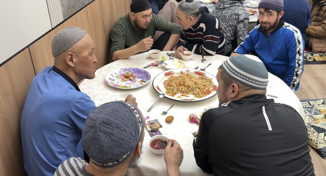 «Төлеутай ата» мешітінде жамағатқа сәресі дастарханы жайылды