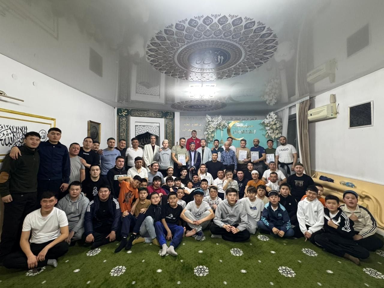 Ақжал кенті жамағаты қадір түнін қарсы алды