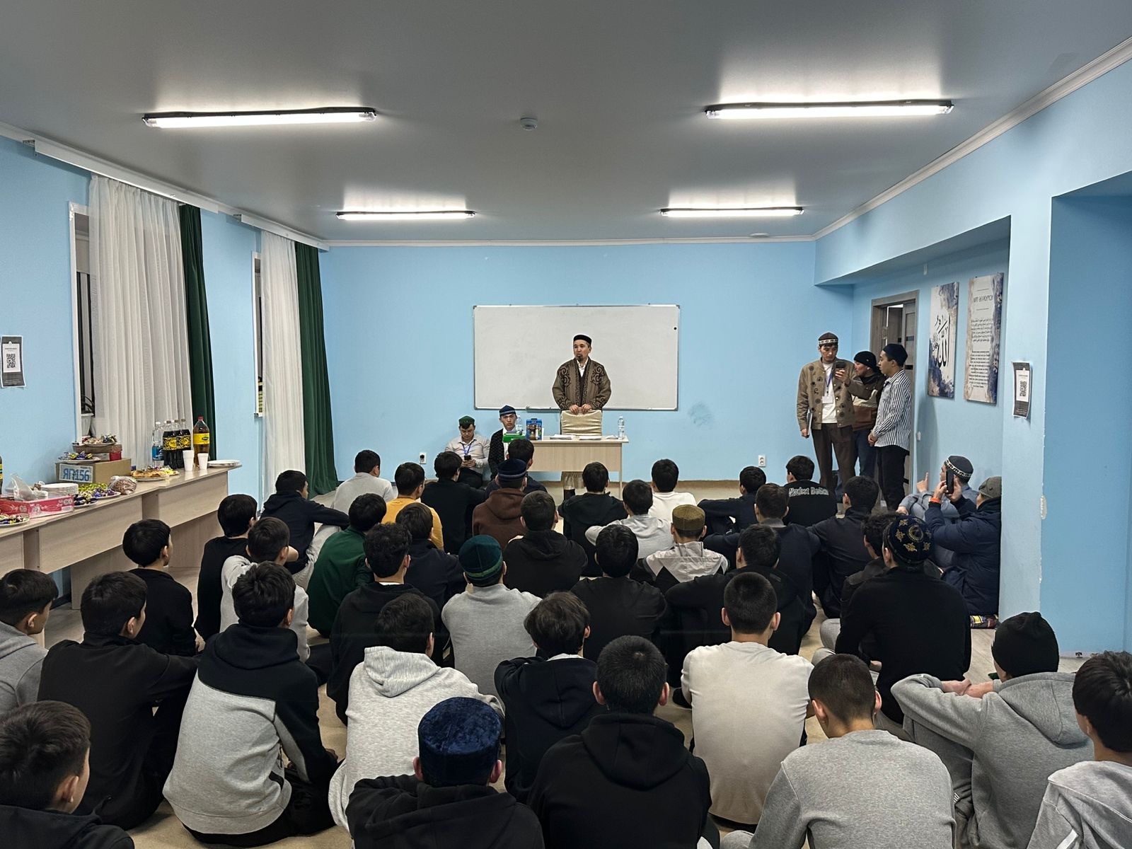 “Аллаға хат”: Үштөбе жастары қадір түнінде эссе жазды