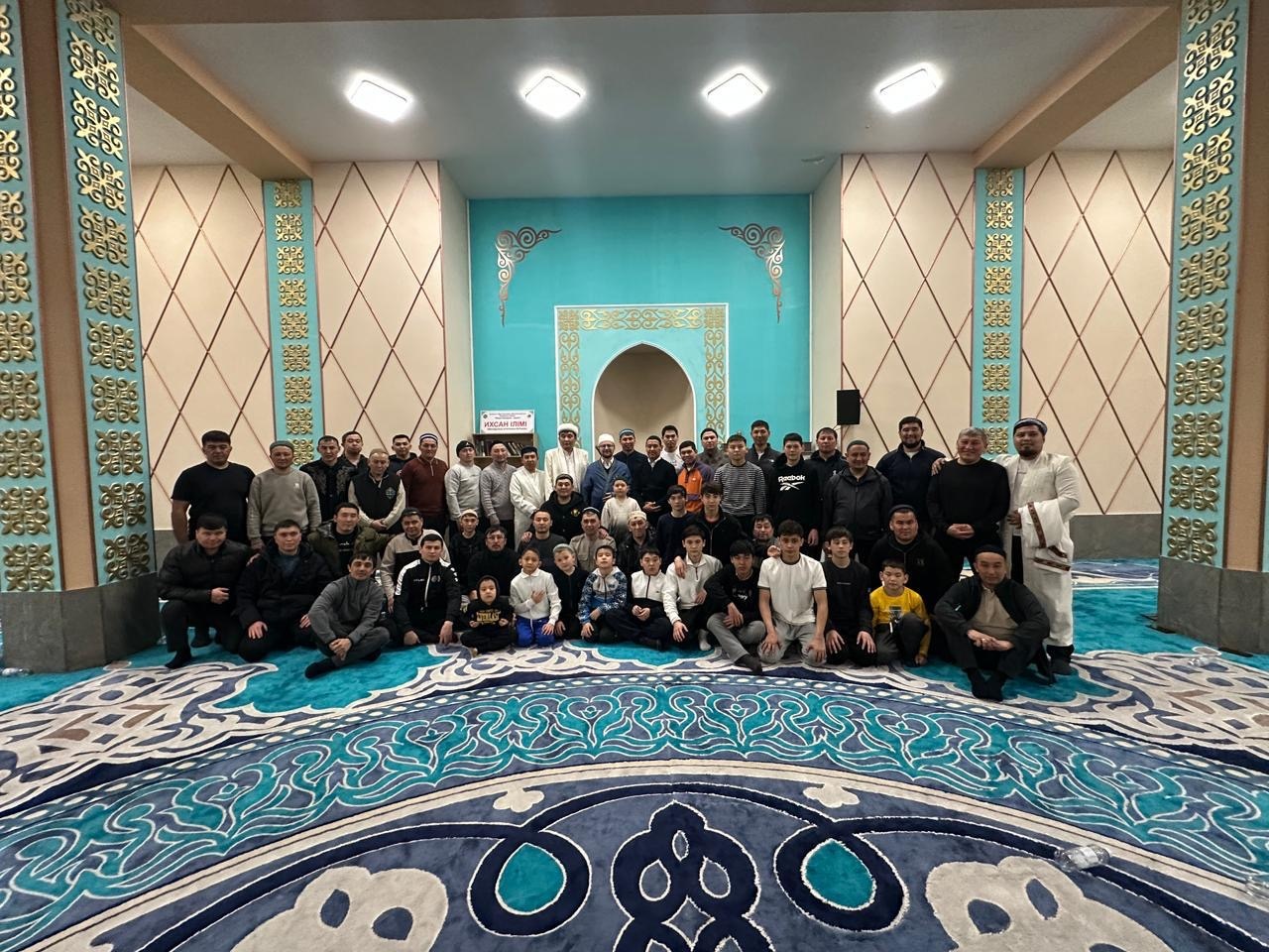 «Мәди Бәпиұлы» мешітінде Құран хатым дұғасы жасалды