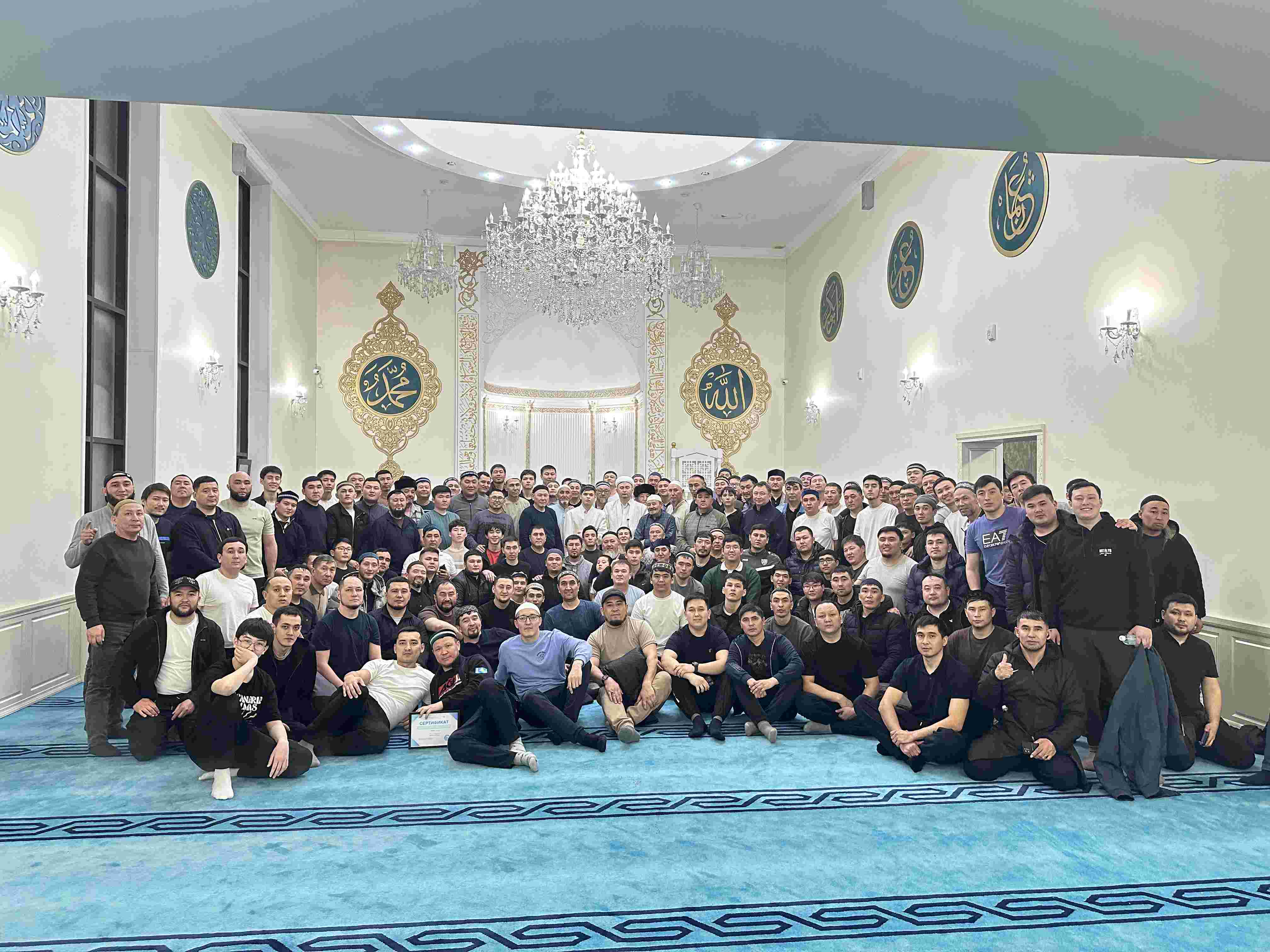 «Қазыбек би» мешіті жамағаты қадір түнін қарсы алды