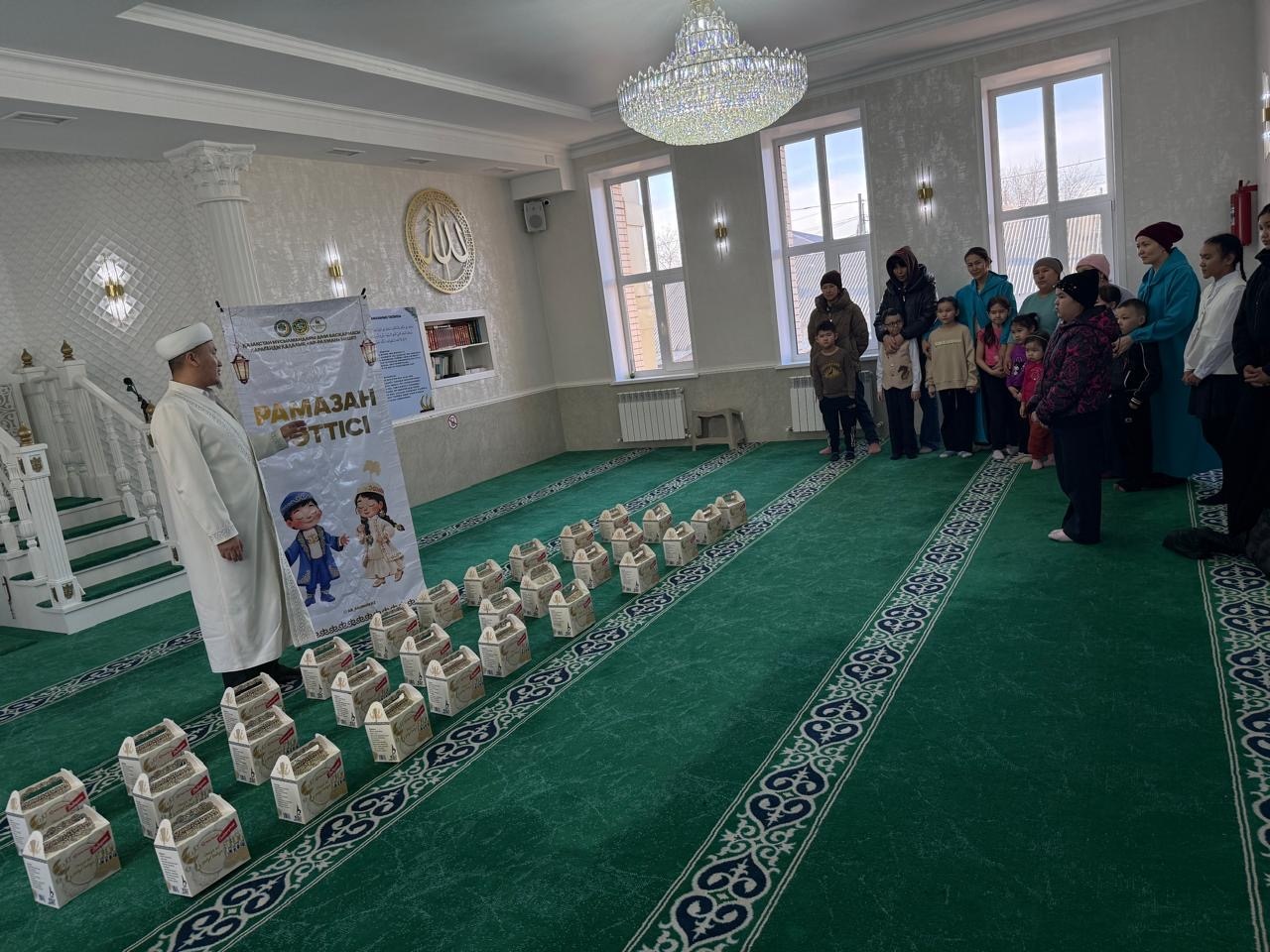 Қарағанды қалалық «Ар-Рахман» мешітінде қайырымдылық шарасы жүзеге асты