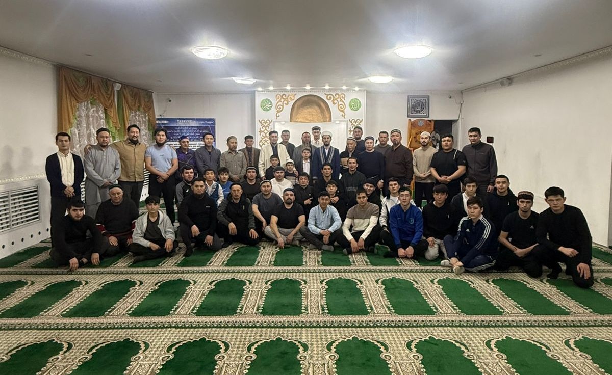 Саран қалалық мешітінде соңғы тарауих намазы оқылды