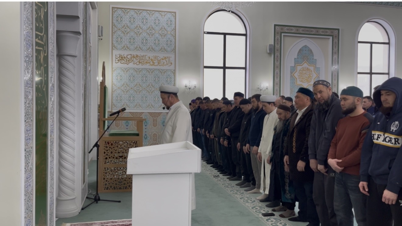 «Төлеутай ата» мешітінде айт намазы оқылды