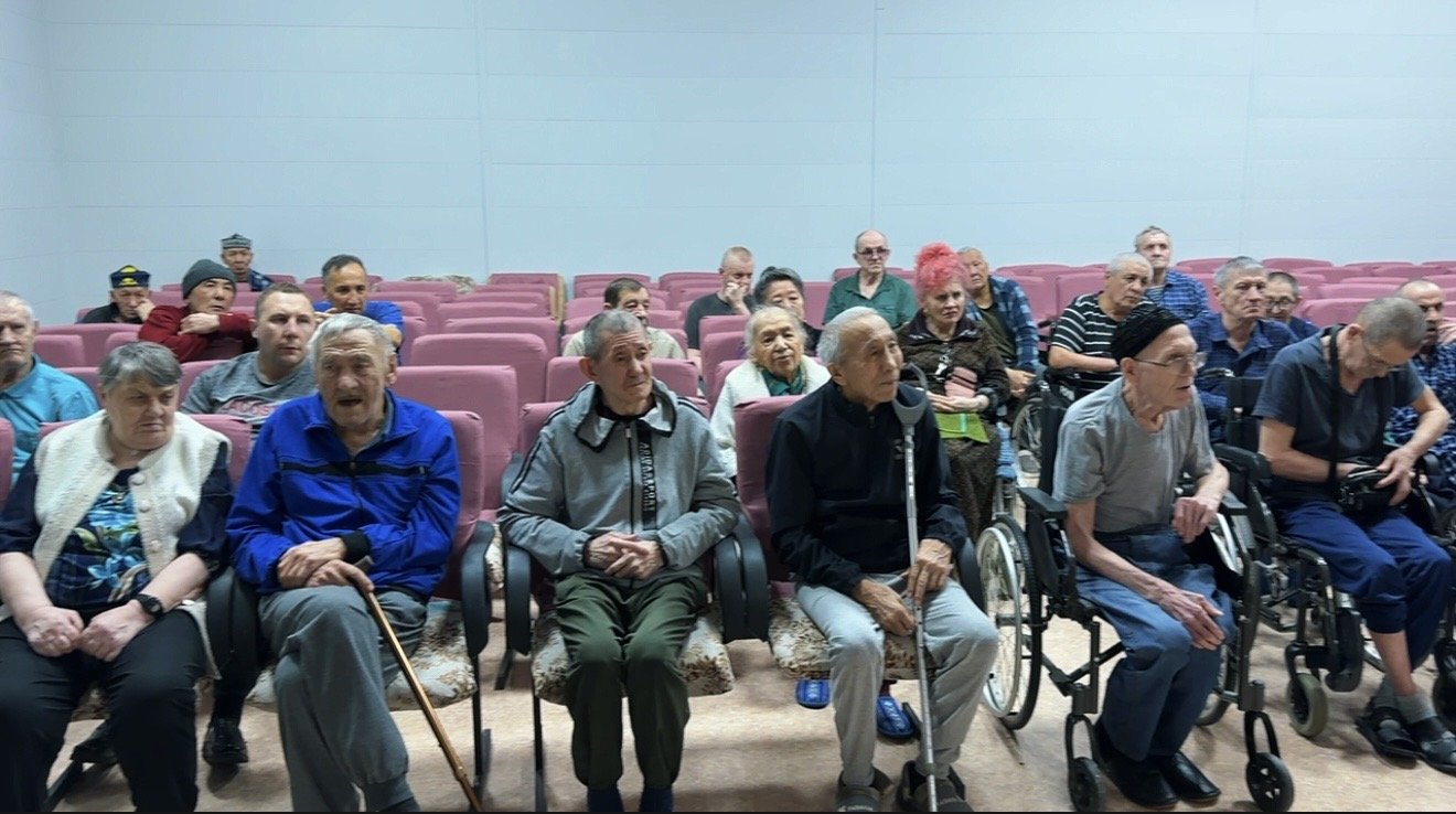 «Төлеутай ата» мешіті ұжымы  қарттар үйін зиярат етті