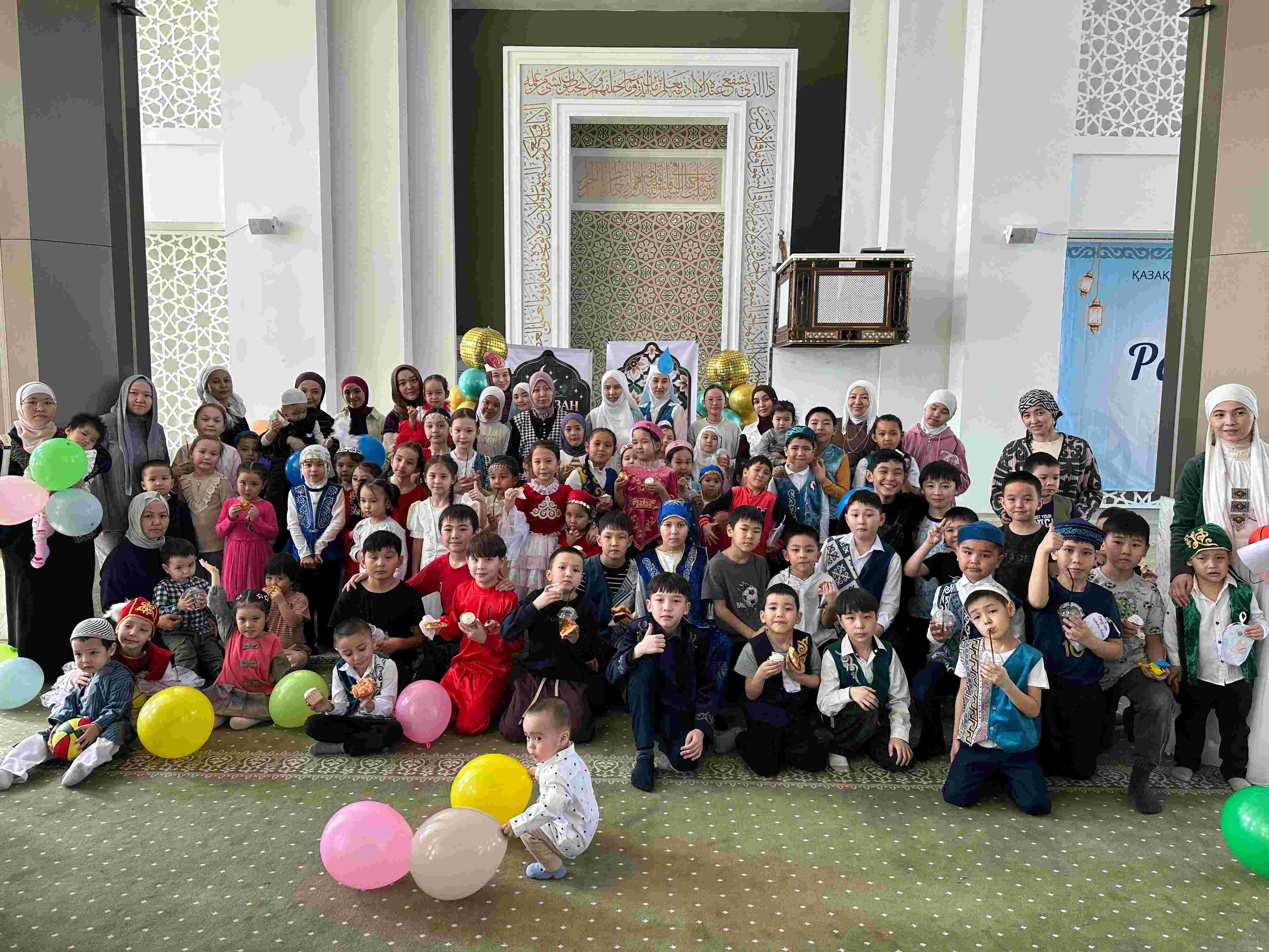 Қалалық “Әл-Ғаффар” мешітінде балаларға арналған Ораза айт мерекесі ұйымдастырылды
