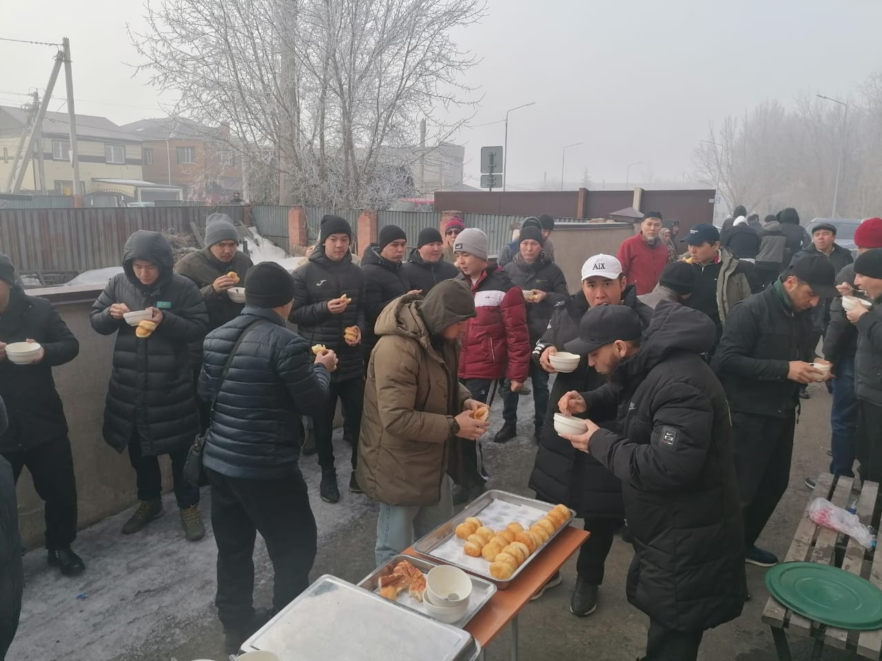 Хазрет Али мешітінде наурыз көже үлестірілді