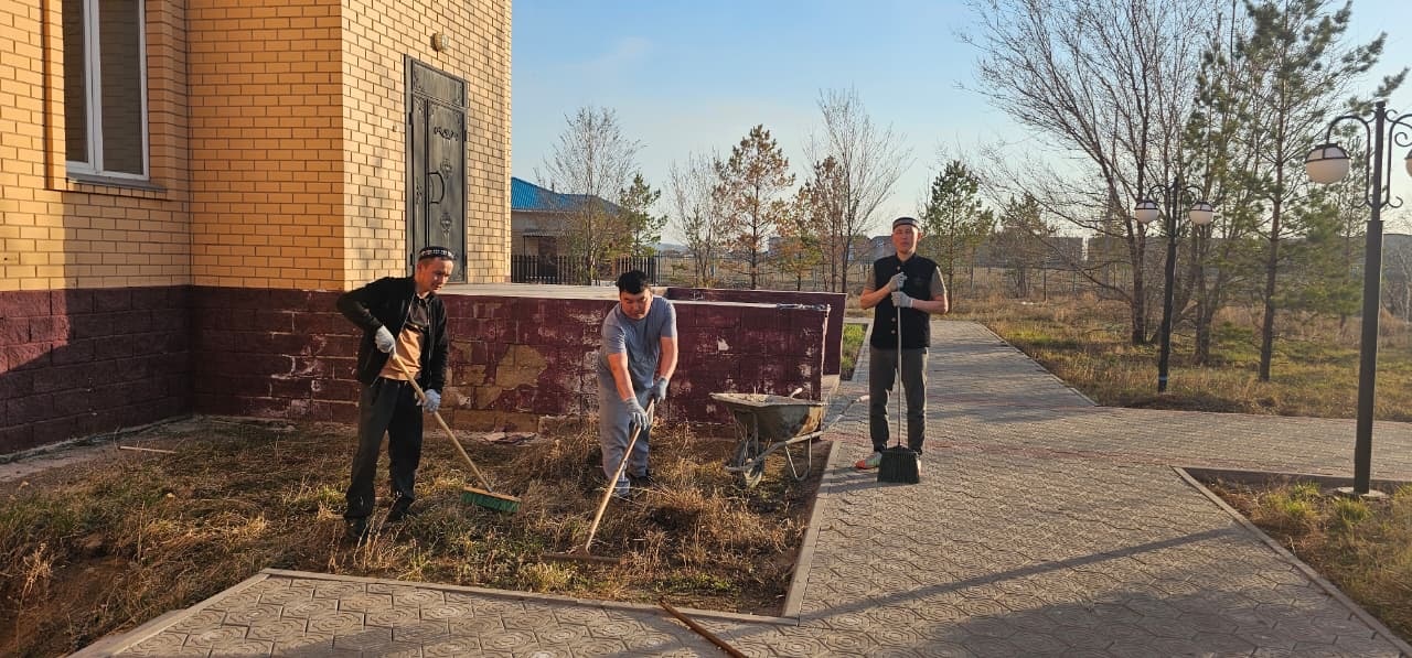 Абайда «Таза мешіт» акциясы аясындағы сенбілік өтті