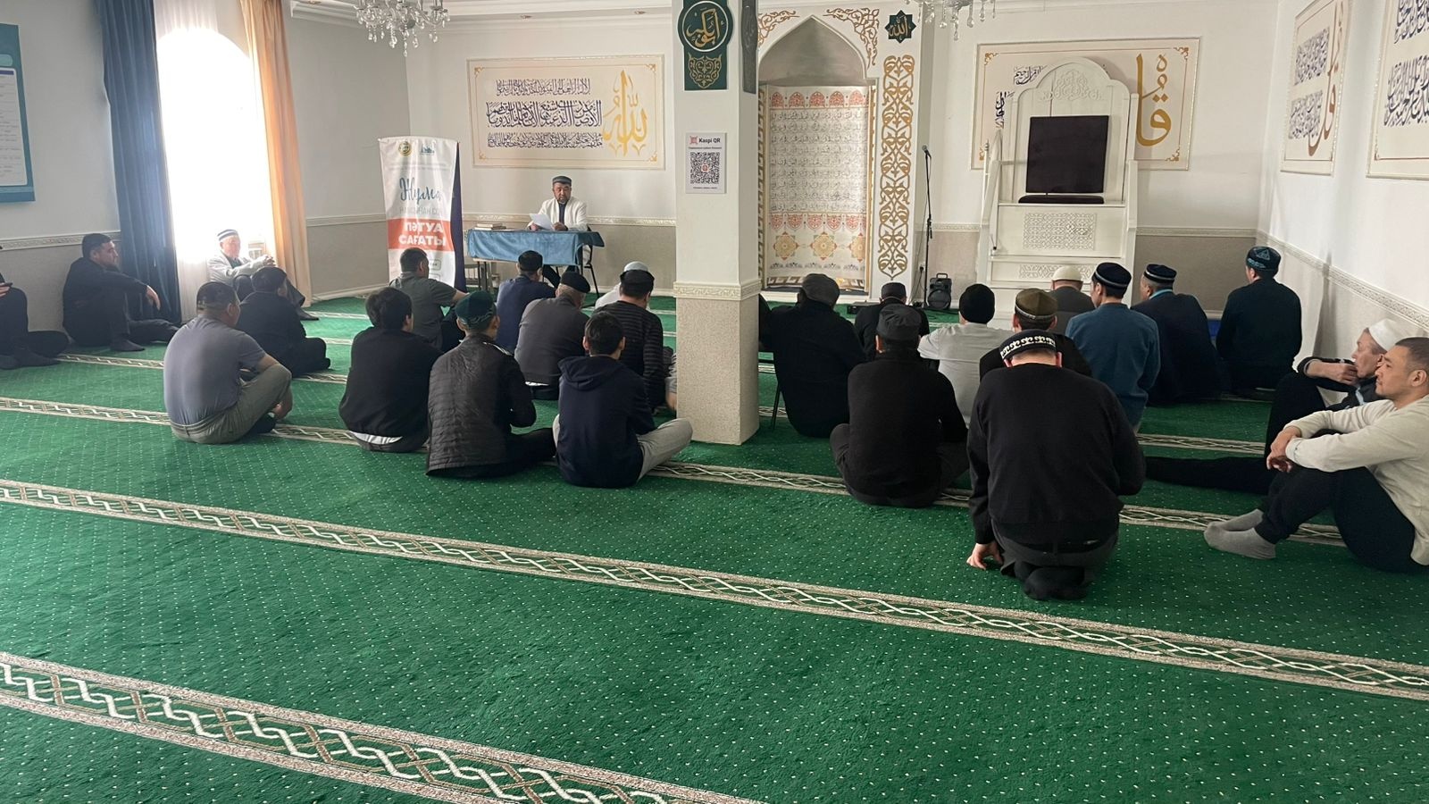 «Жыржыс қажы» мешітінде жат ағымдардан сақтану жолдары түсіндірілді
