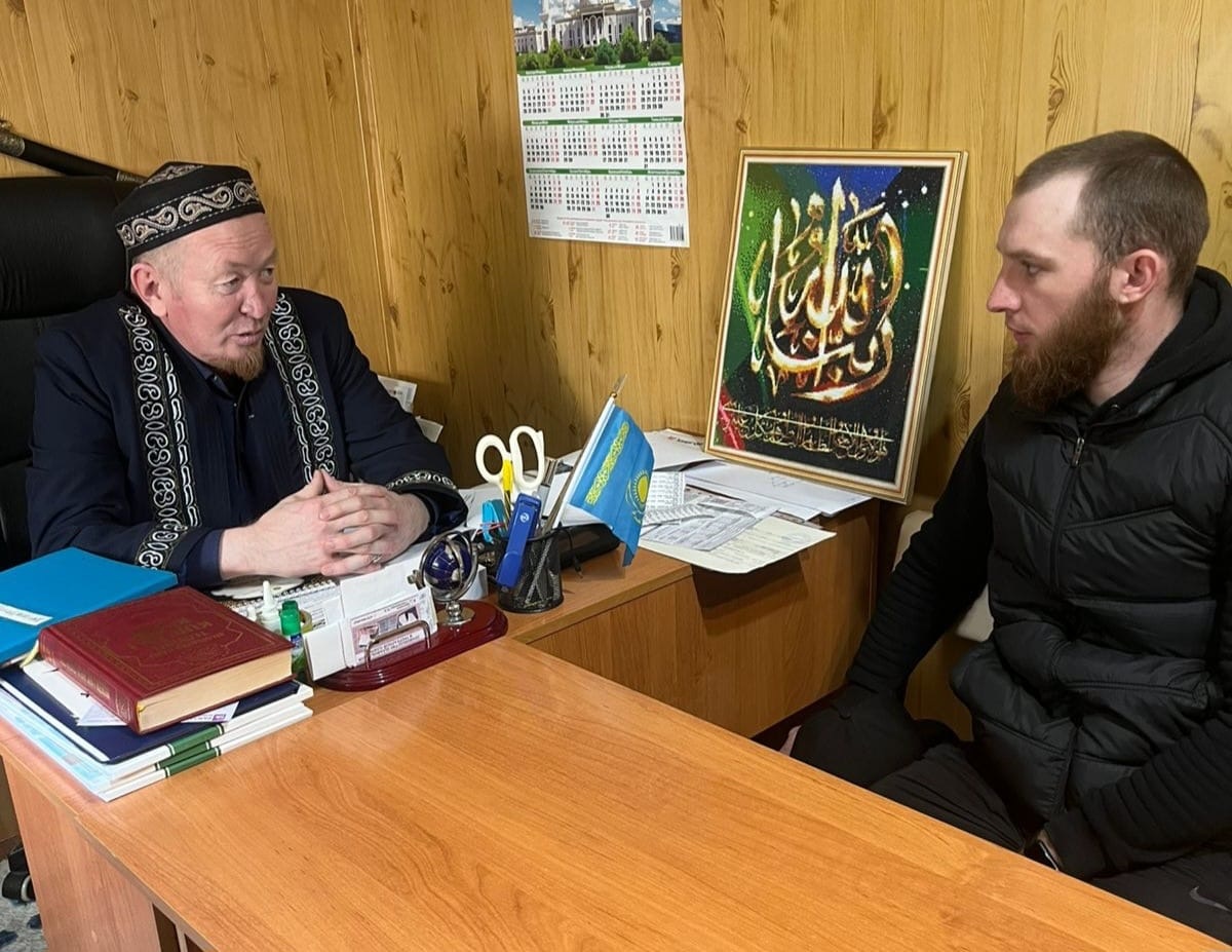 Шахтинск қаласында тағы бір азамат ислам дінін қабылдады.