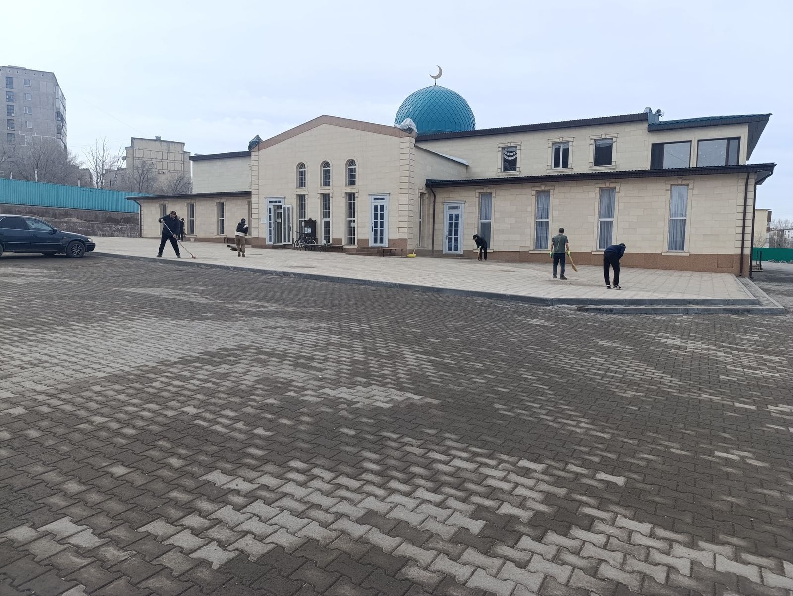 «Жақып Ақбай» мешітінде сенбілік жұмыстары өтті