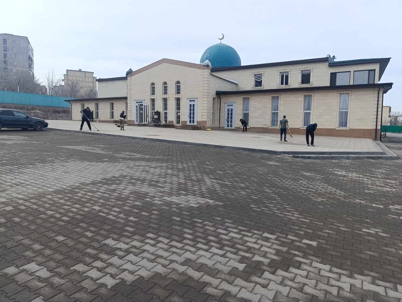 «Жақып Ақбай» мешітінде сенбілік жұмыстары өтті