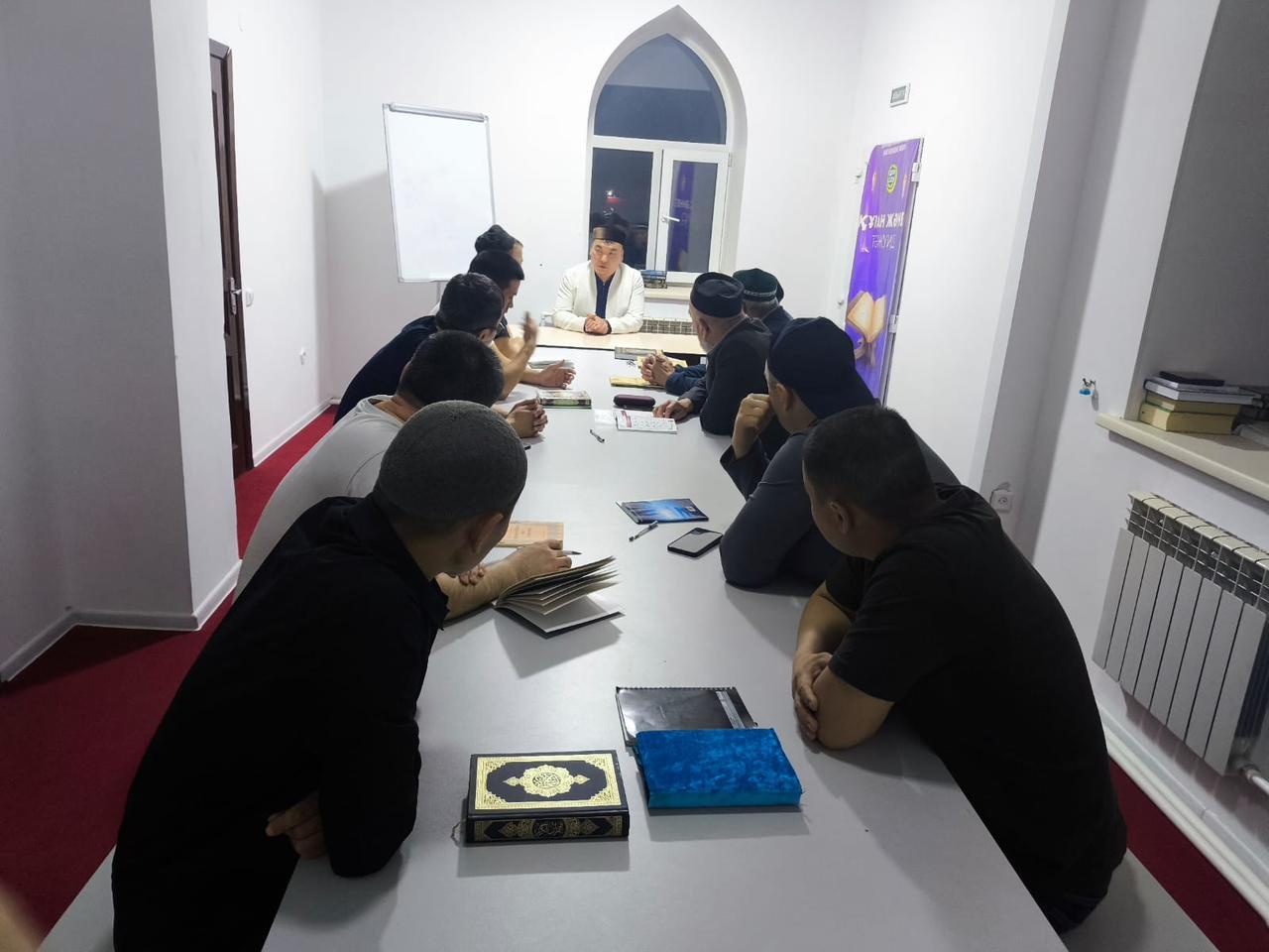 Абай аудандық мешітінде діни дәрістер тұрақты  өтуде