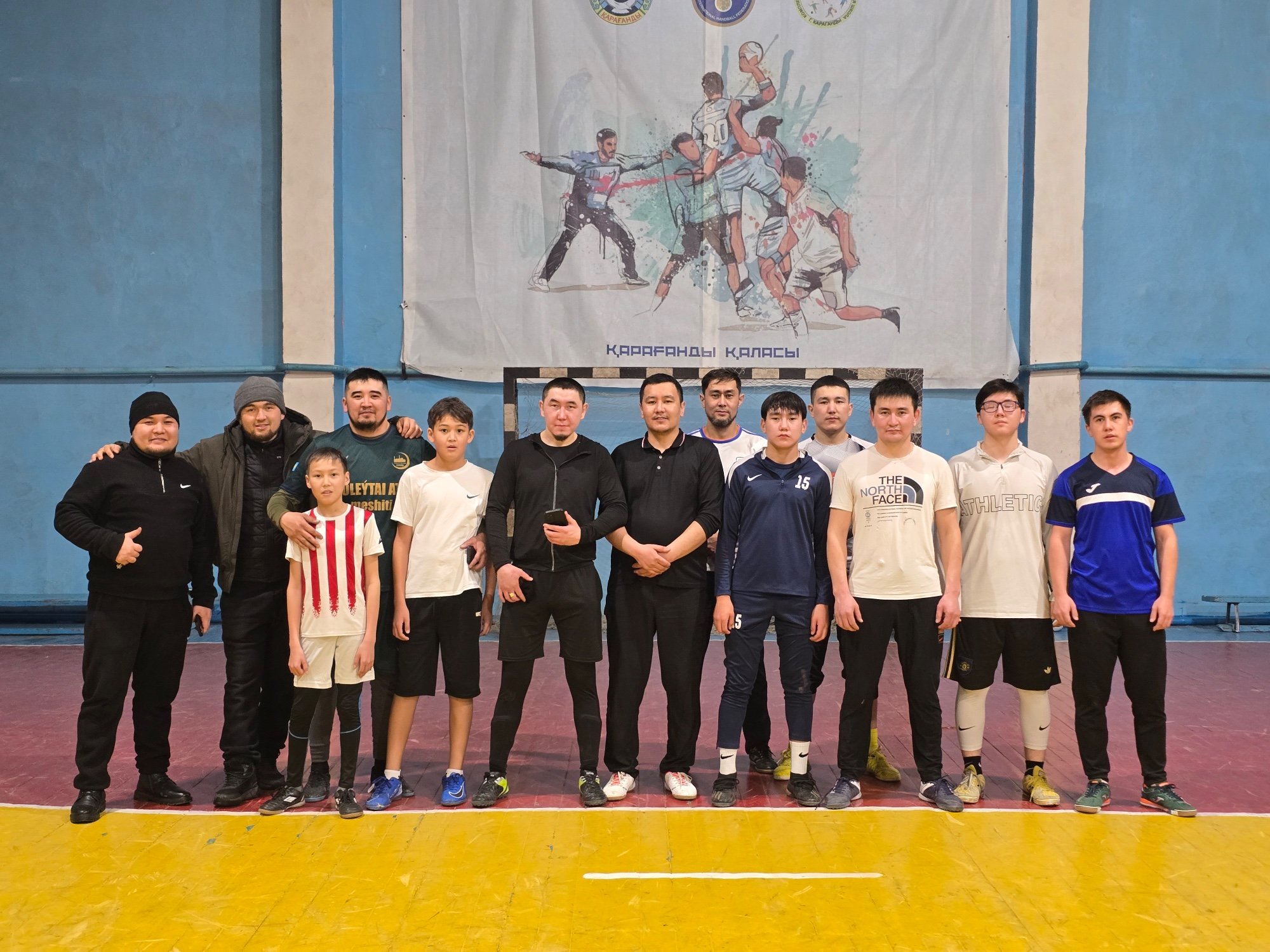 «Төлеутай ата» мешітінің жамағаты арасында футболдан достық кездесу өтті