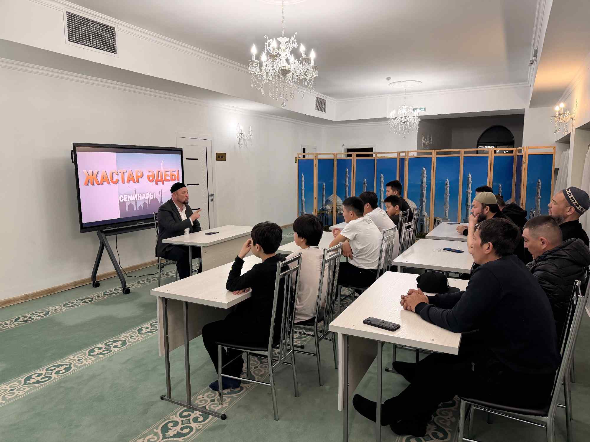 Төлеутай ата мешітінде жастарға арналған тағылымды семинар өтті