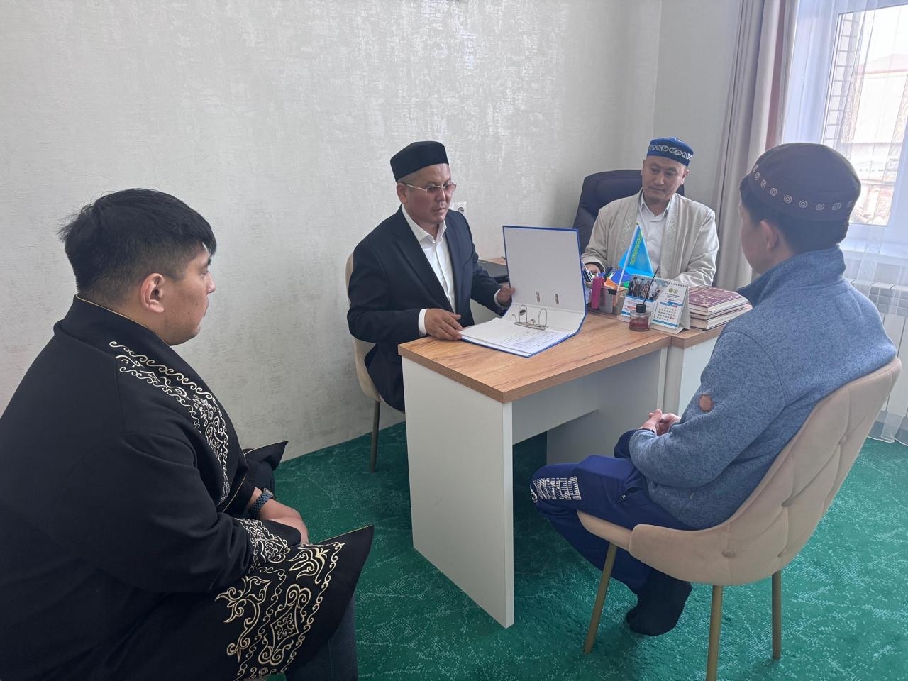 ҚАРАҒАНДЫ ҚАЛАЛЫҚ «АР - РАХМАН» МЕШІТІНДЕ БАҚЫЛАУ-БАСҚАРУ ЖҰМЫСТАРЫ ЖҮРГІЗІЛДІ