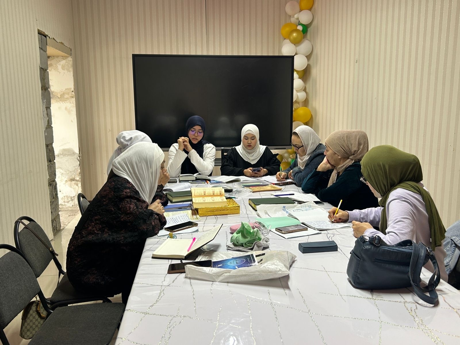 «Әлихан Бөкейхан» мешітінде шәкірттер іс-тәжірибеден өтуде