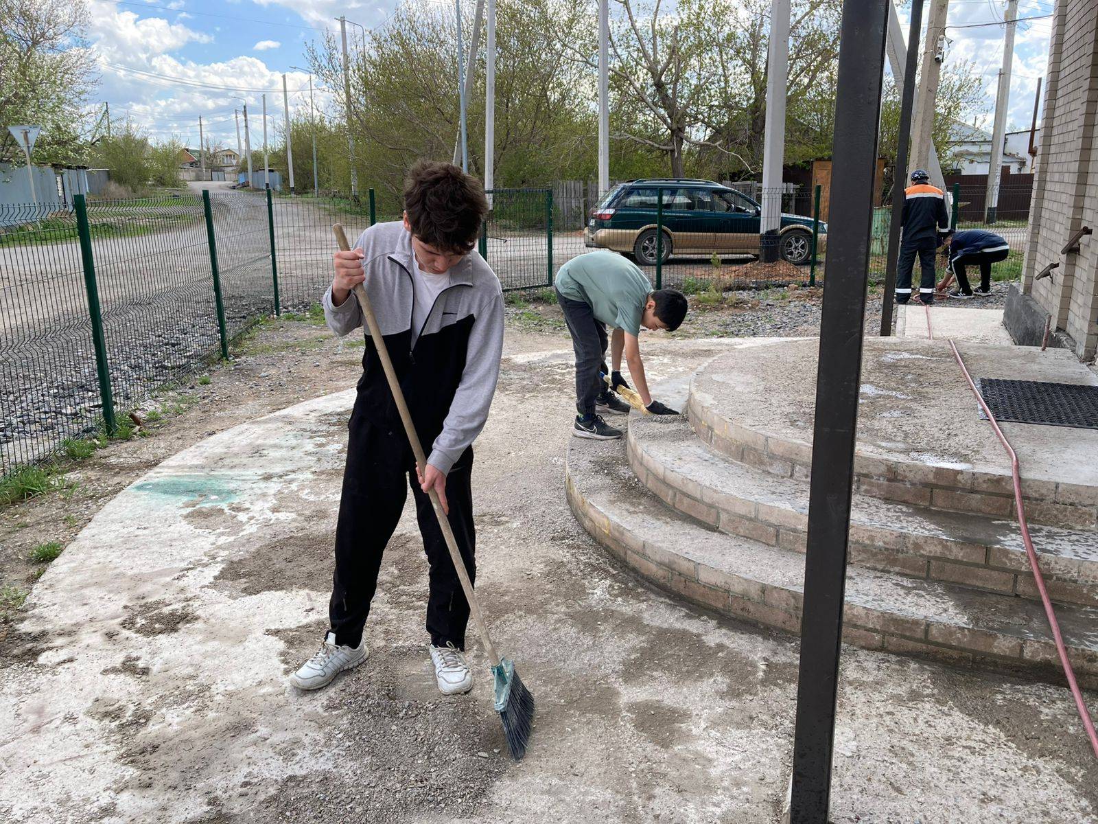 «Ерімбет ата» мешітінде «Таза Қазақстан» акциясы ұйымдастырылды