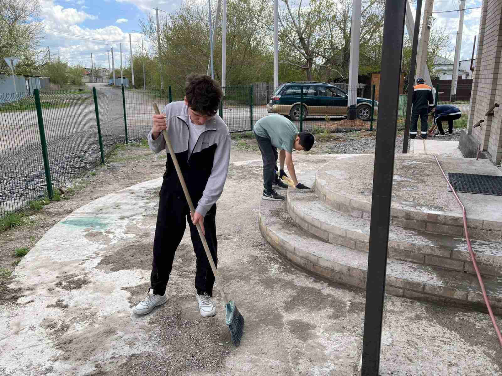 «Ерімбет ата» мешітінде «Таза Қазақстан» акциясы ұйымдастырылды